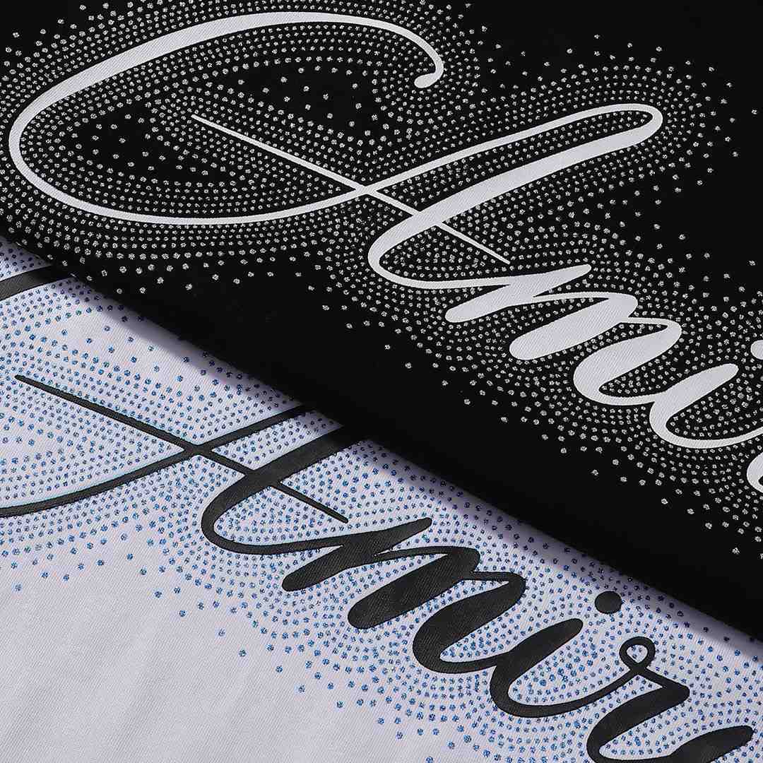 Amiri Crystal Script Tee - FashionPlug