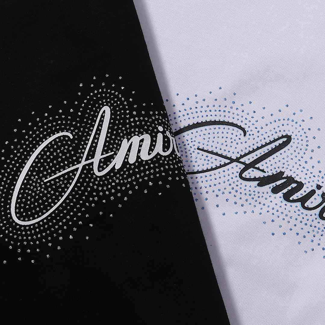 Amiri Crystal Script Tee - FashionPlug