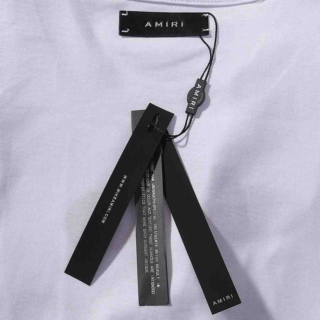 Amiri Crystal Script Tee - FashionPlug