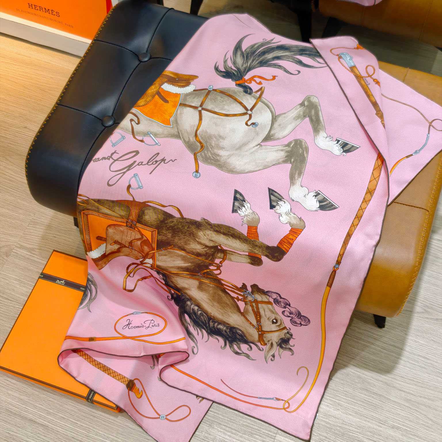 Hermes Grand Galop Scarf 90 - FashionPlug