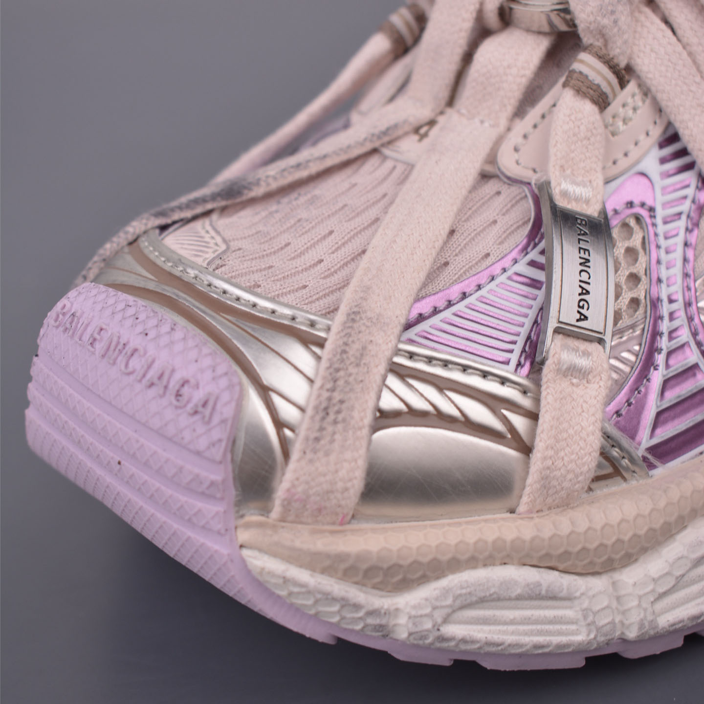 Balenciaga 3XL Extreme Laces B Sneaker - FashionPlug