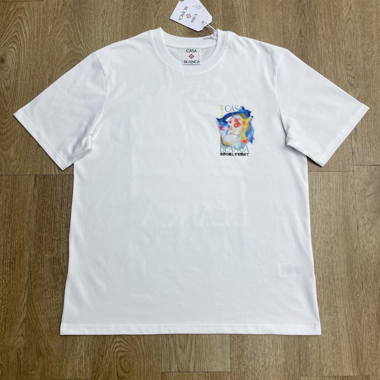 Casablanca Galactic Connection T-Shirt  C1041 - FashionPlug