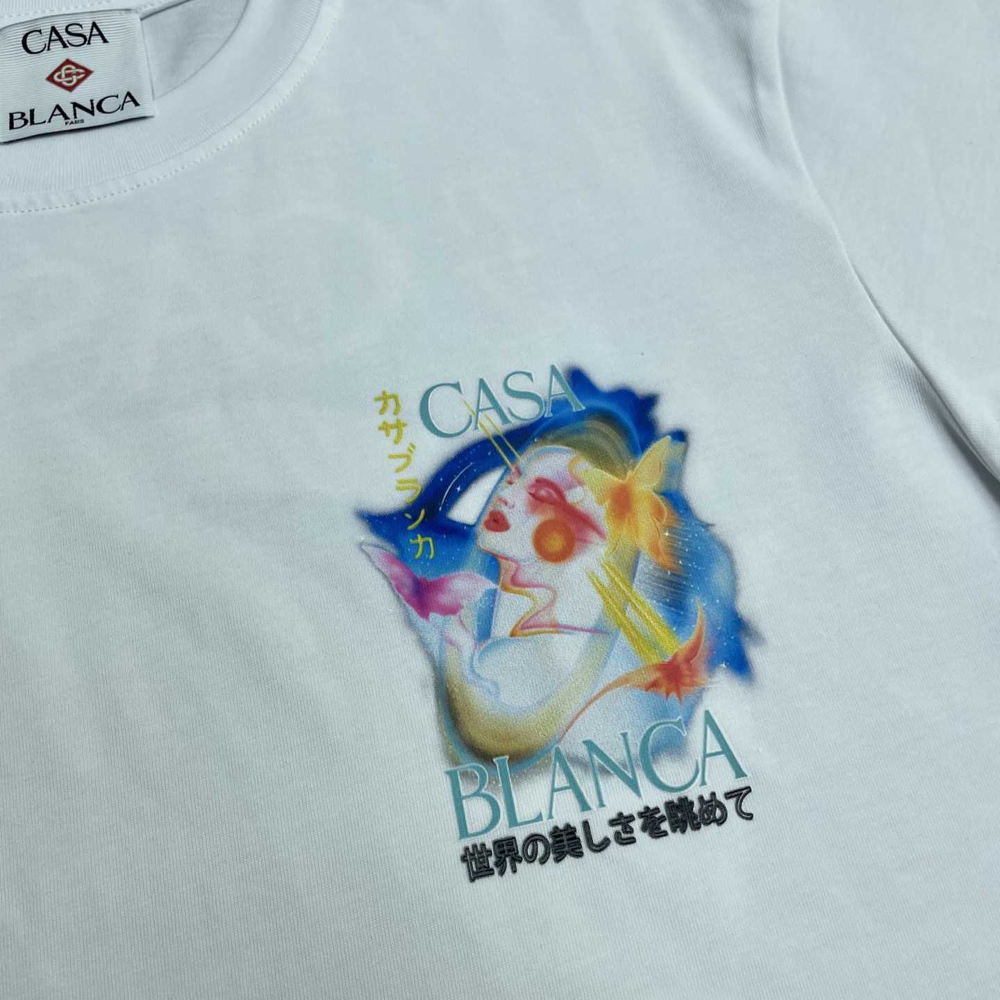 Casablanca Galactic Connection T-Shirt  C1041 - FashionPlug