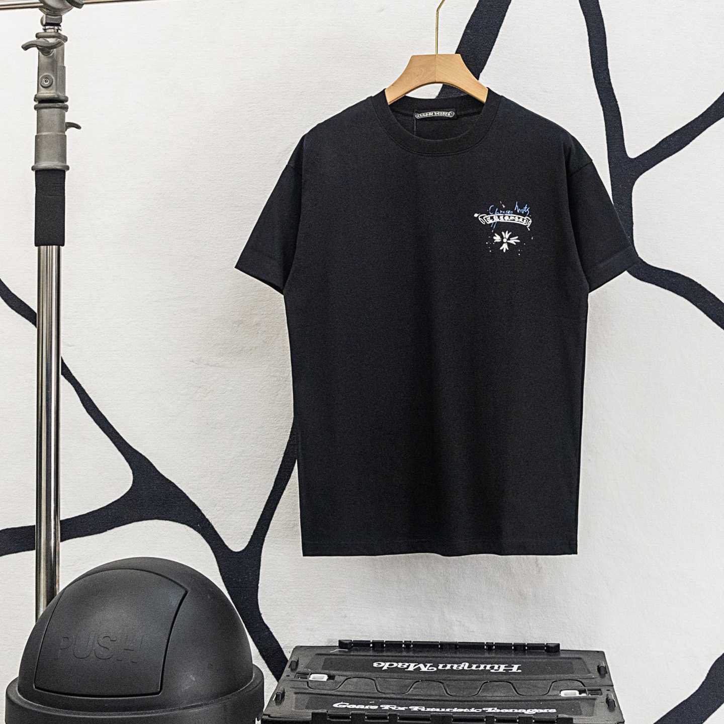 Chrome Hearts Cross-printed horseshoe T-shirt  'Black' - FashionPlug
