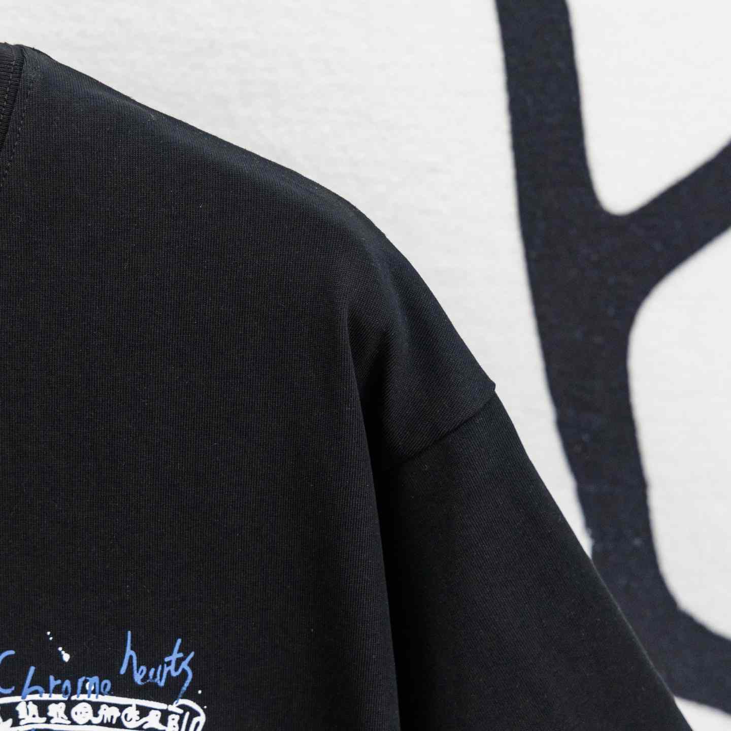 Chrome Hearts Cross-printed horseshoe T-shirt  'Black' - FashionPlug