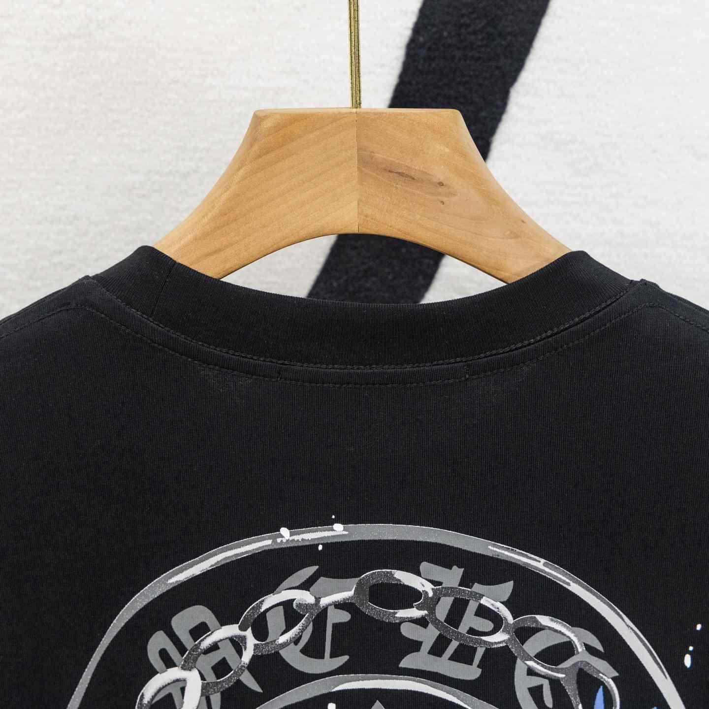 Chrome Hearts Cross-printed horseshoe T-shirt  'Black' - FashionPlug