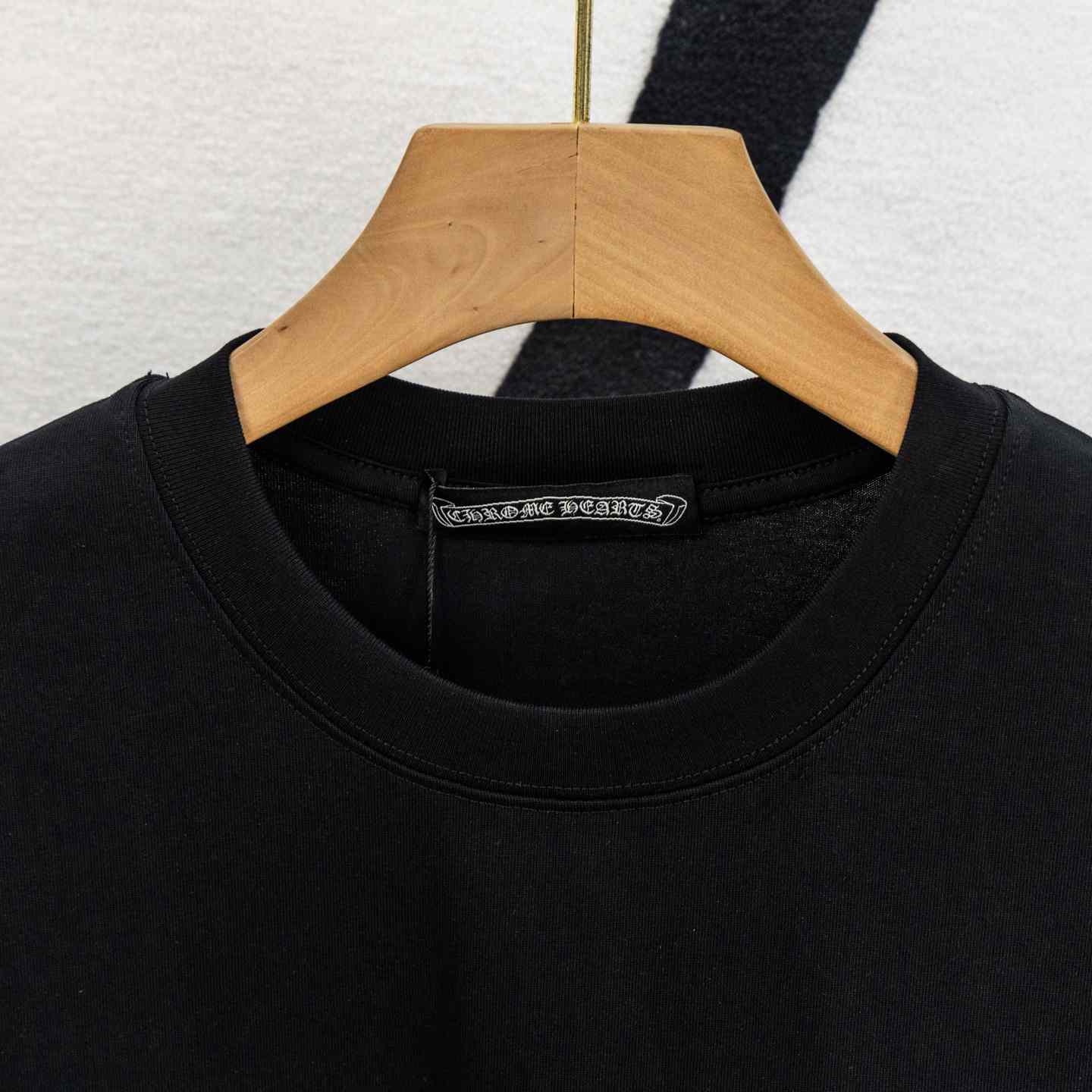 Chrome Hearts Cross-printed horseshoe T-shirt  'Black' - FashionPlug