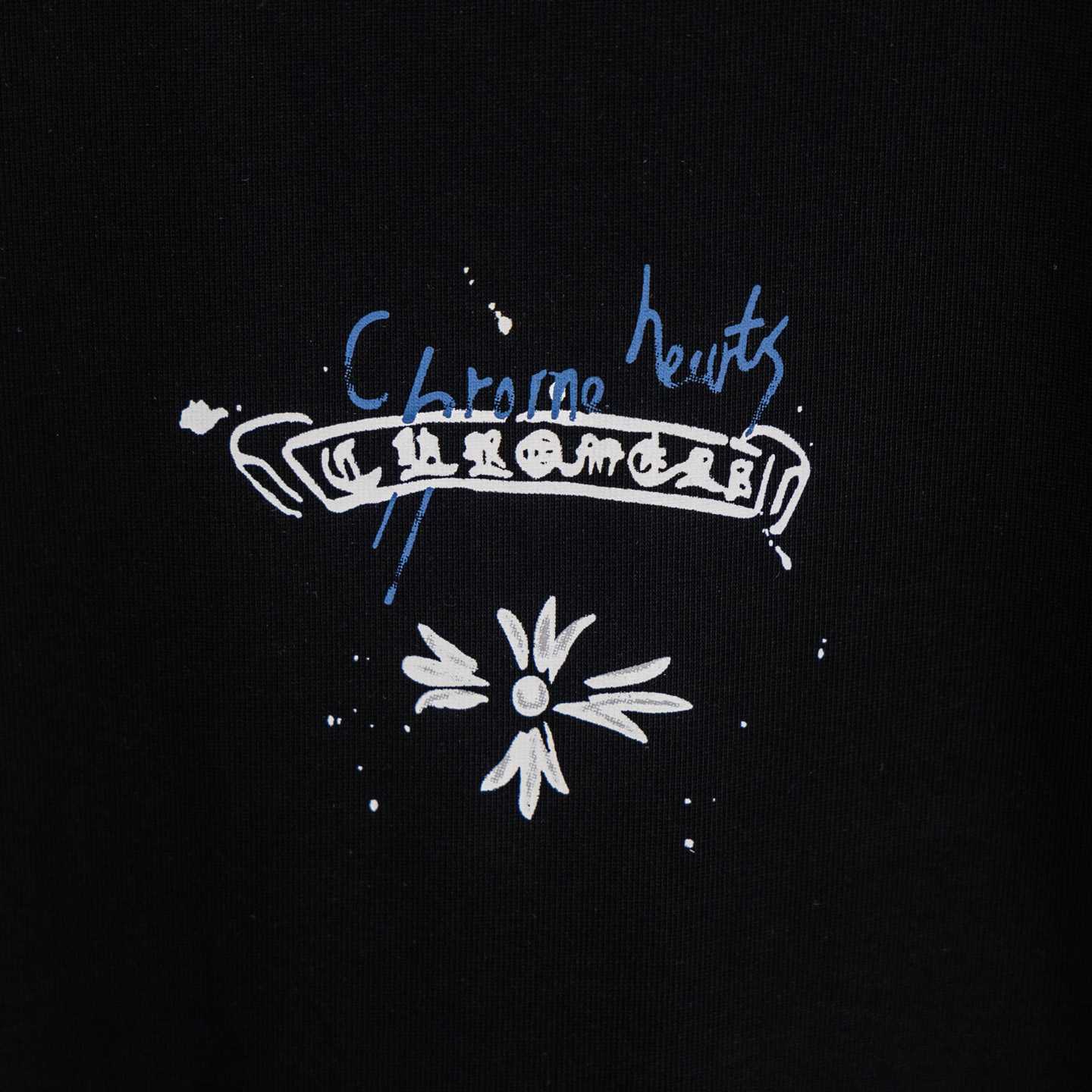 Chrome Hearts Cross-printed horseshoe T-shirt  'Black' - FashionPlug