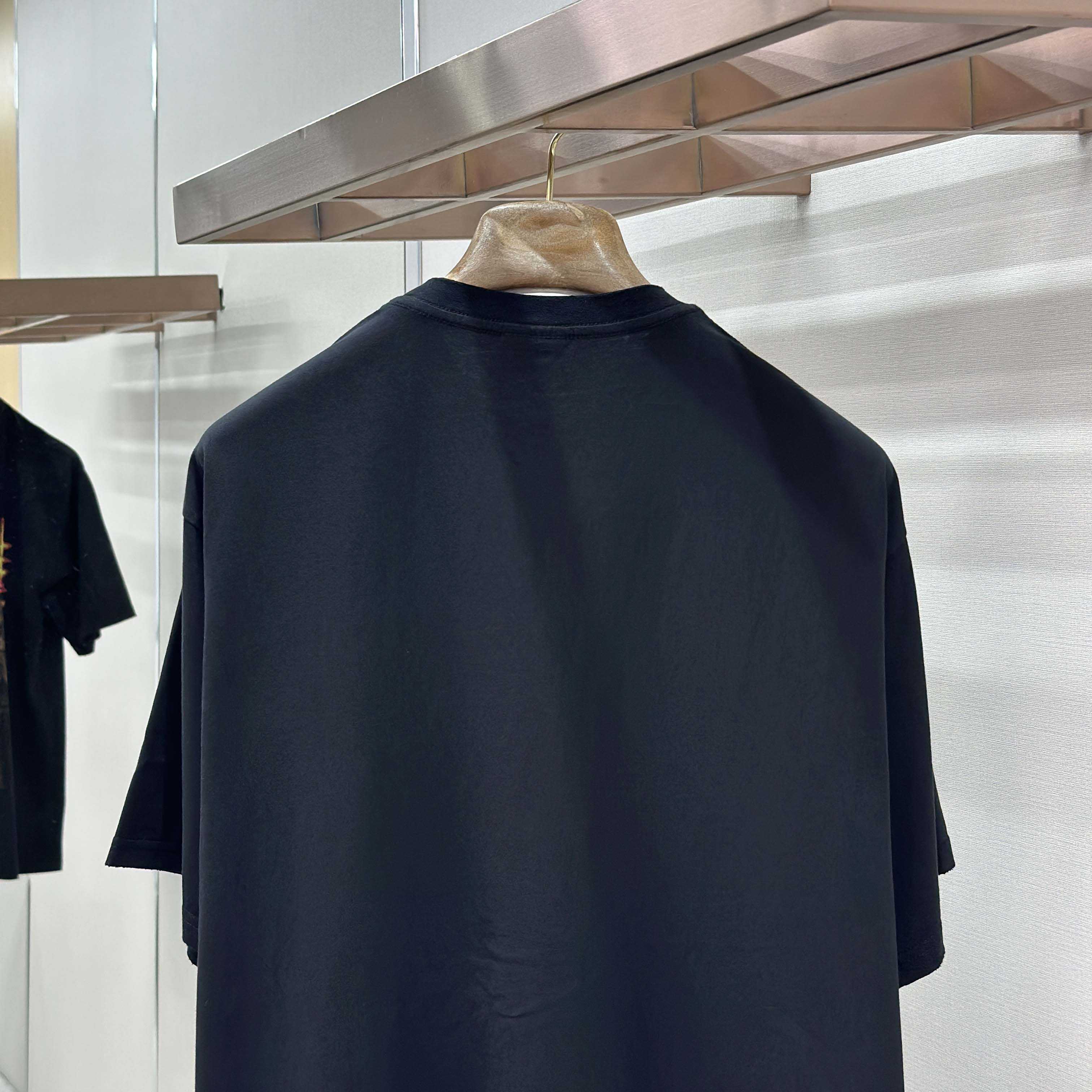 Balenciaga Paris Thunderstorm Oversized T-Shirt  - FashionPlug