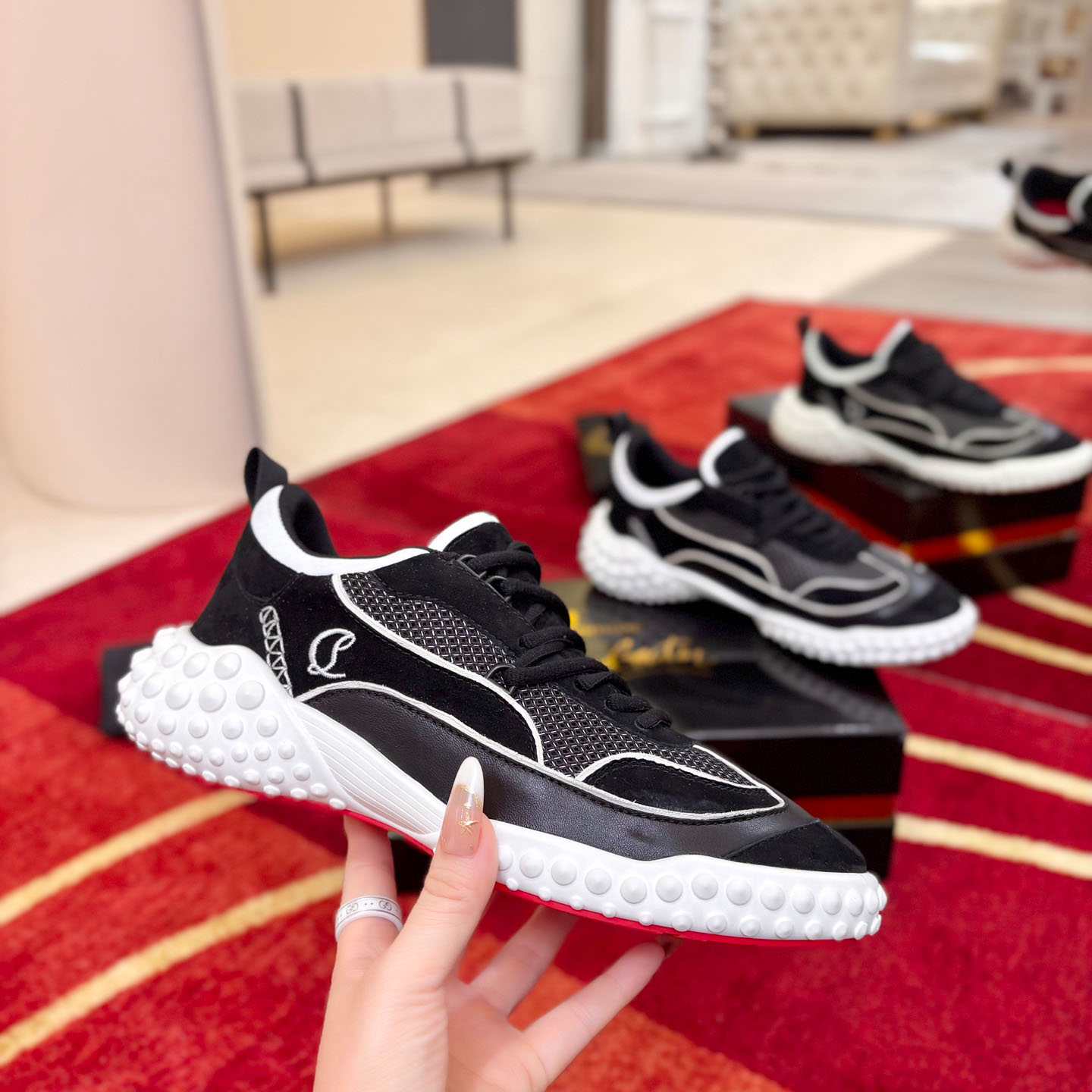 Christian Louboutin Mara Sneakers  - FashionPlug