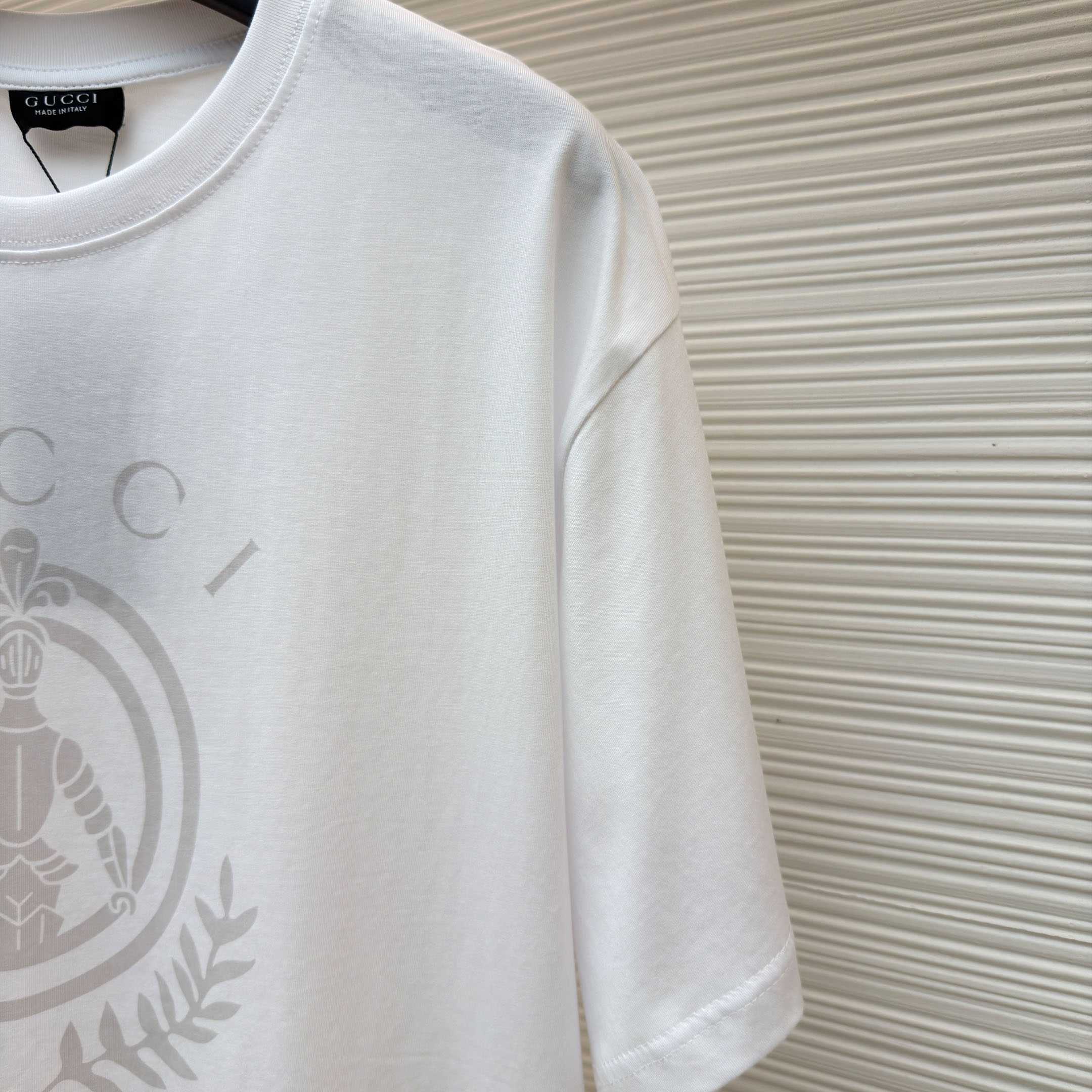 Gucci Cotton Jersey T-shirt With Print - FashionPlug