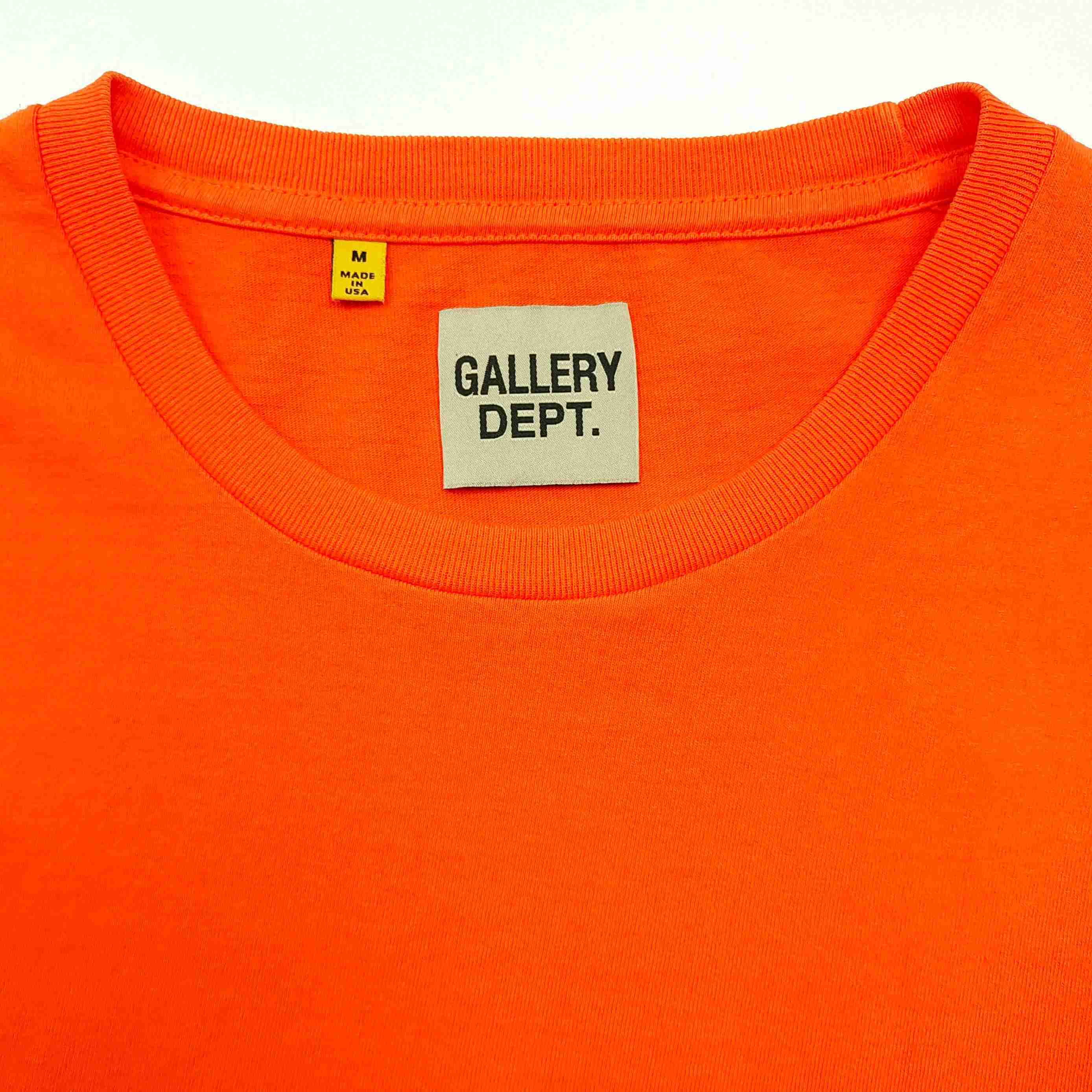 Gallery Dept. French Tee 'Orange' - FashionPlug