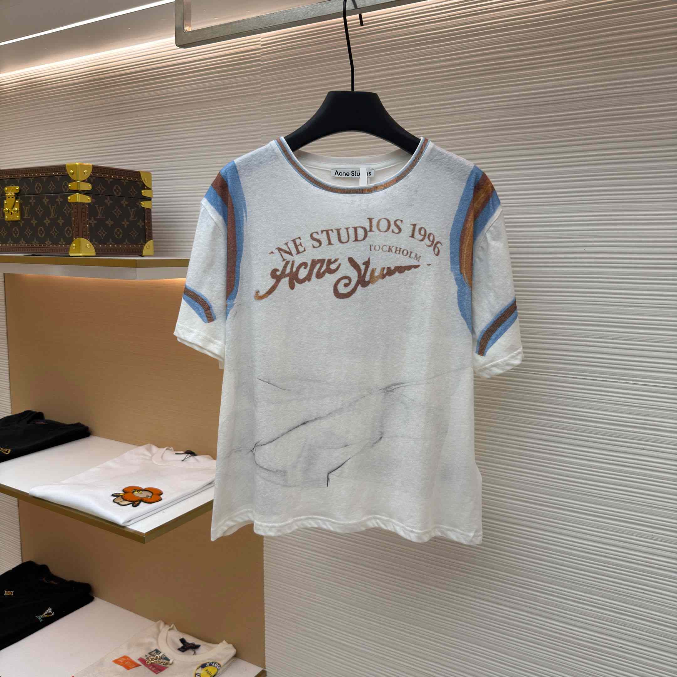 Acne Studios Graphic T-shirt - FashionPlug