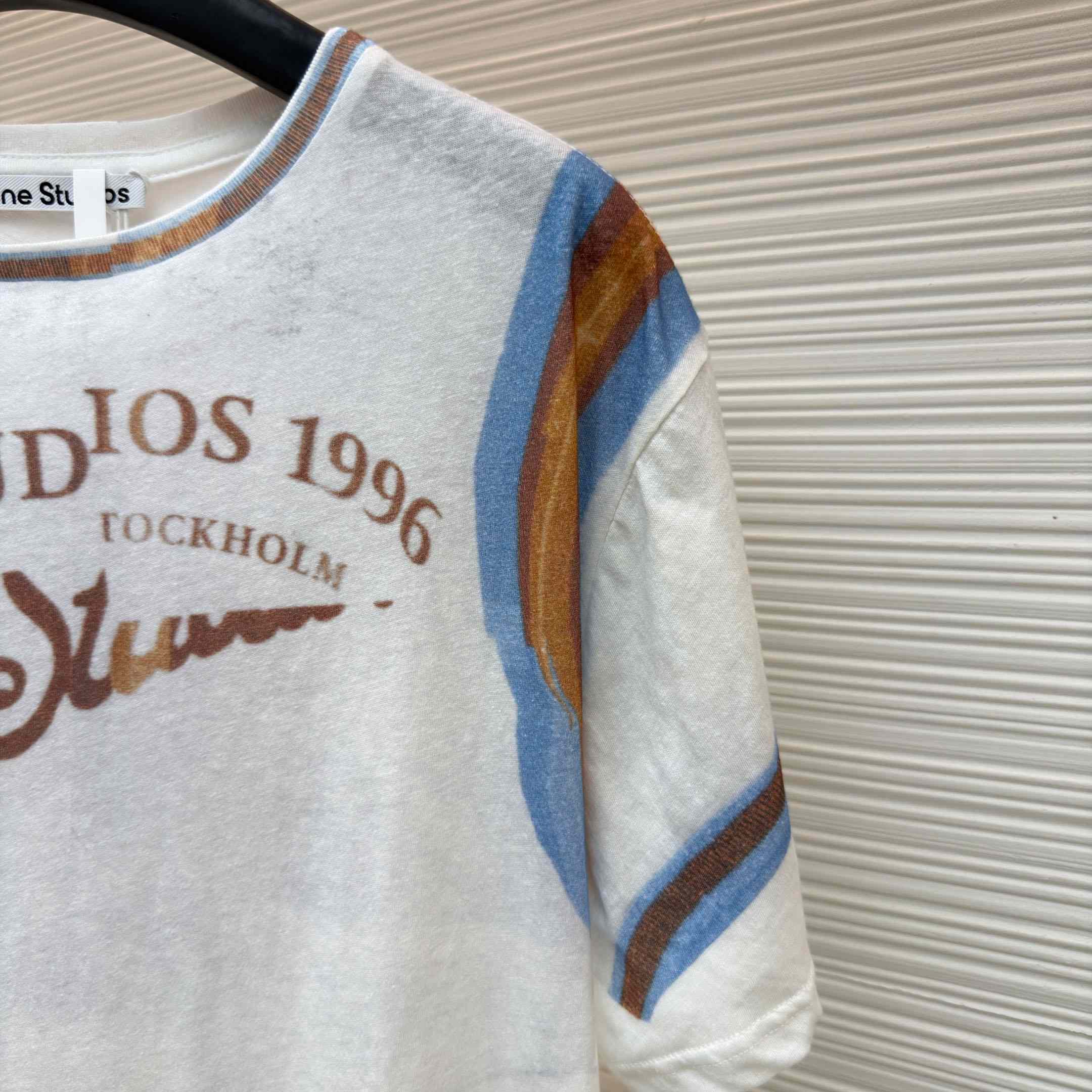 Acne Studios Graphic T-shirt - FashionPlug
