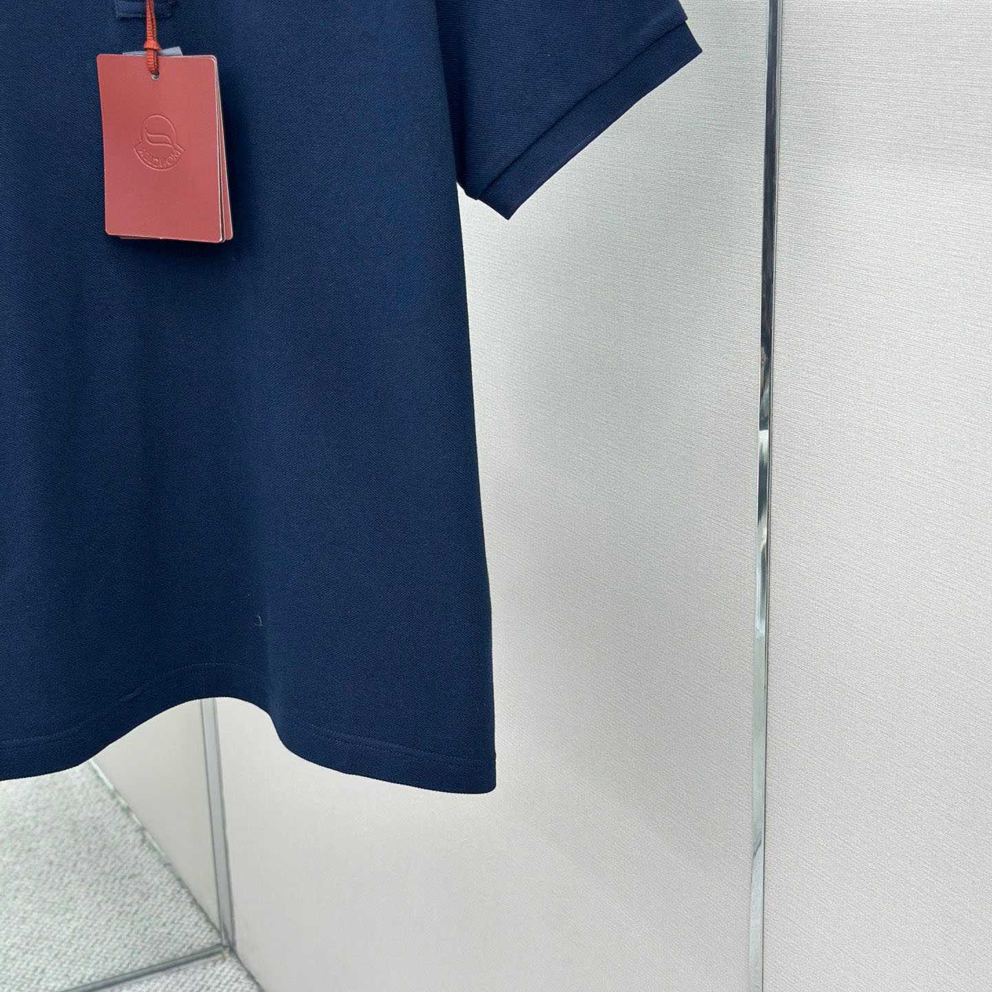Moncler Logo Cotton Piquet Polo Shirt - FashionPlug