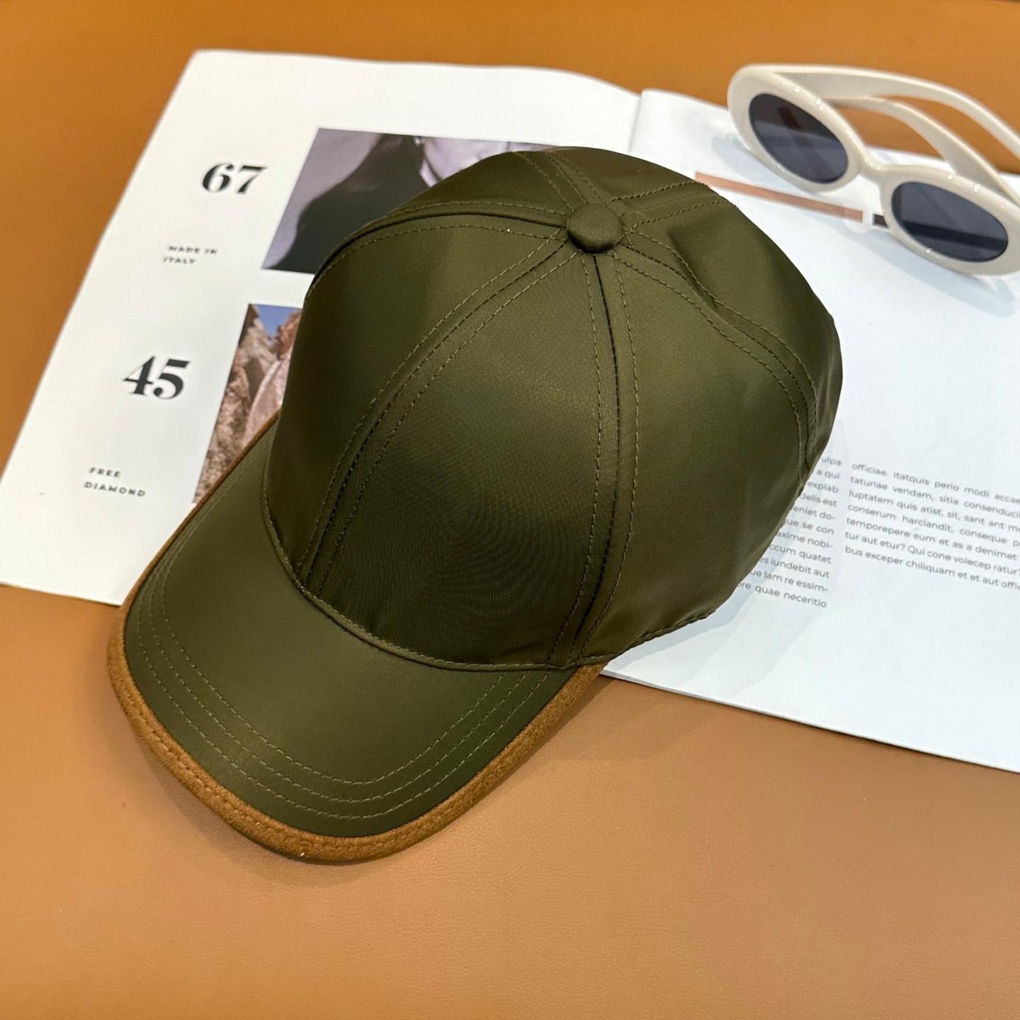 Prada Re-Nylon Baseball Cap - FashionPlug