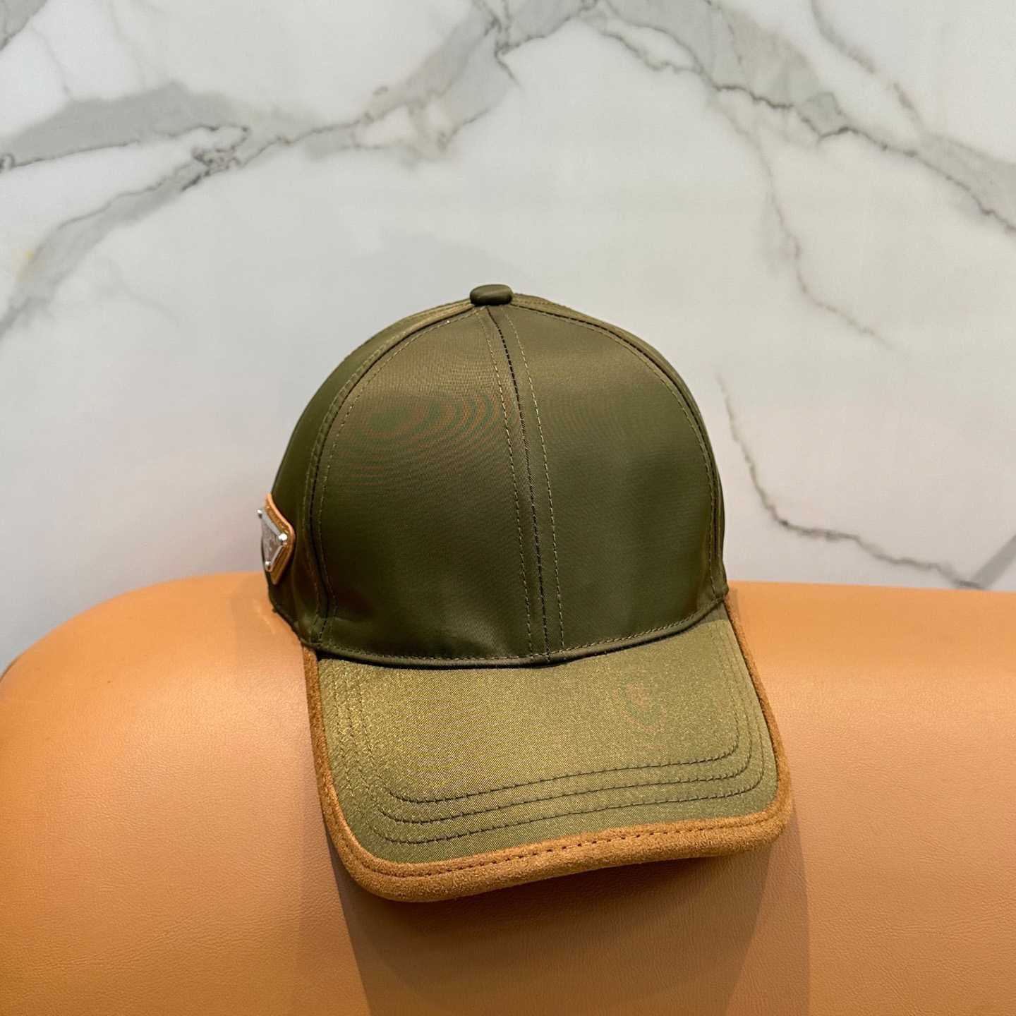 Prada Re-Nylon Baseball Cap - FashionPlug