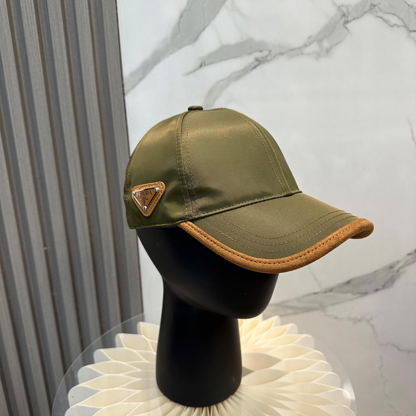 Prada Re-Nylon Baseball Cap - FashionPlug