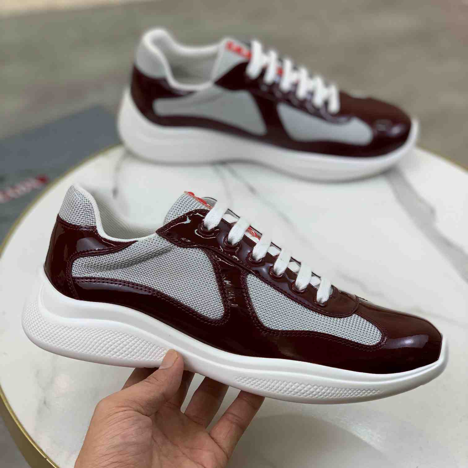 Prada America's Cup Sneakers - FashionPlug