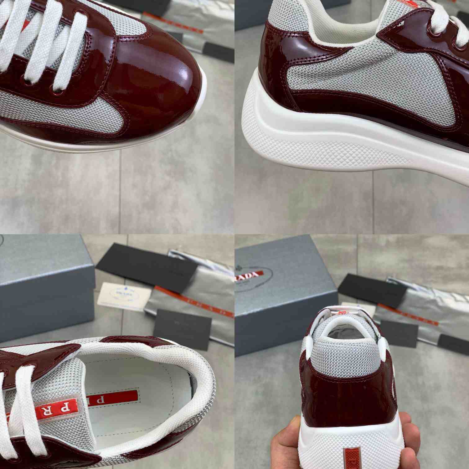 Prada America's Cup Sneakers - FashionPlug