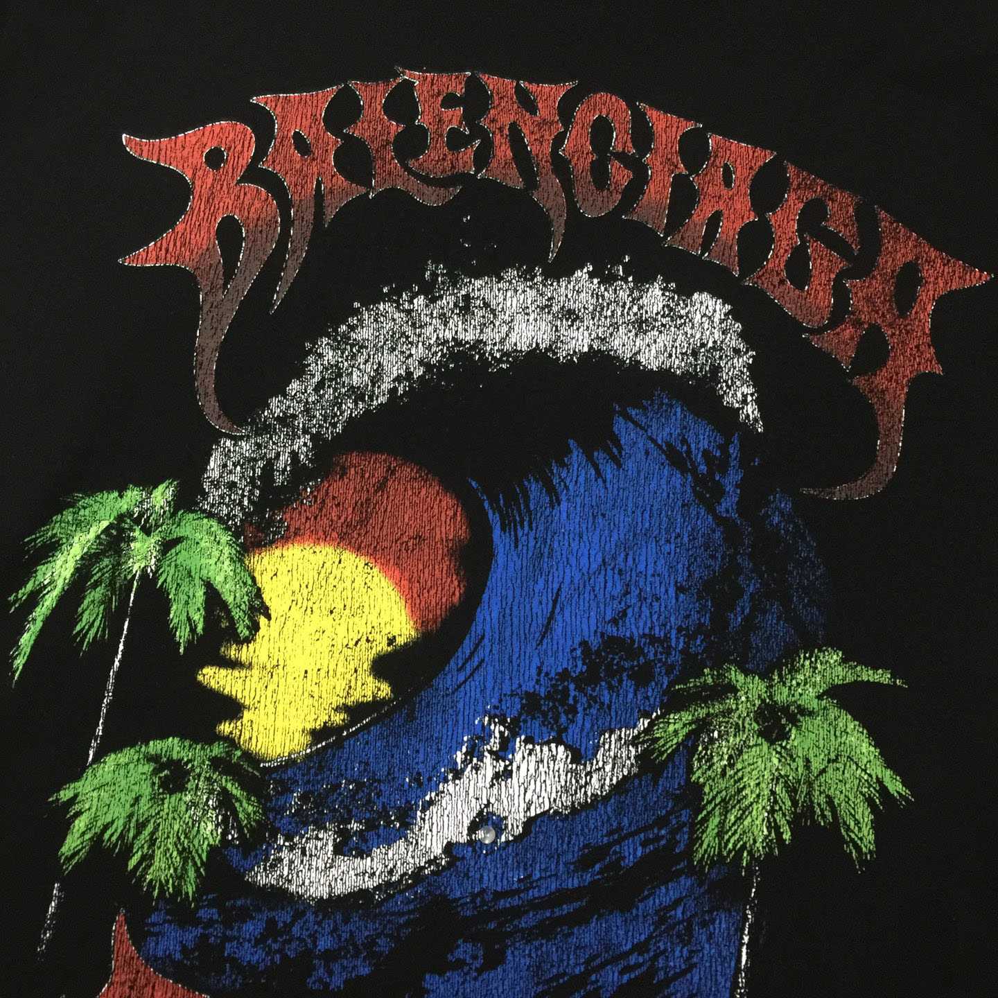 Balenciaga Vintage Surfer Oversized T-shirt  - FashionPlug