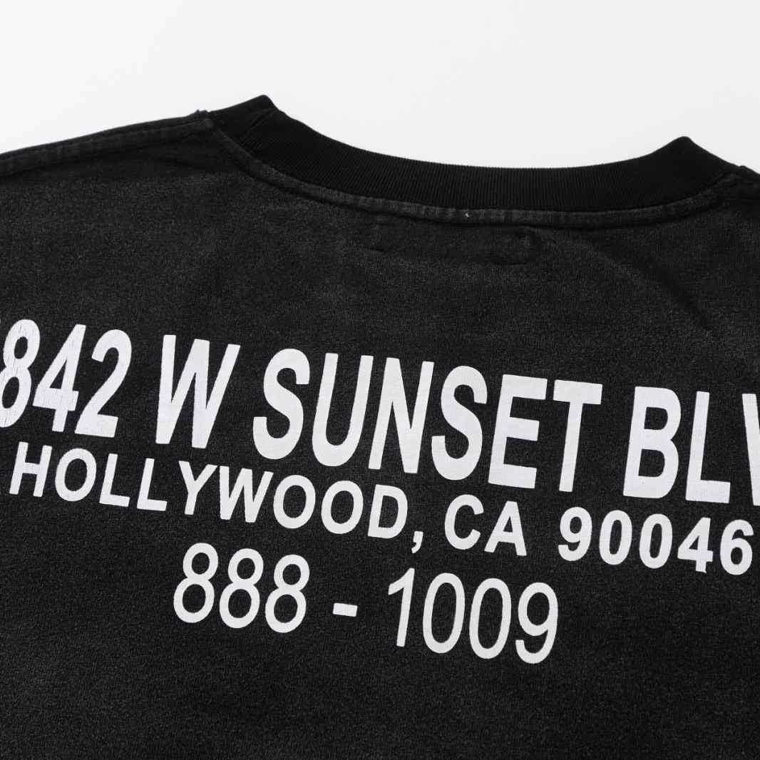 Amiri Club Amiri Wolf Oversized Tee 'Black' - FashionPlug