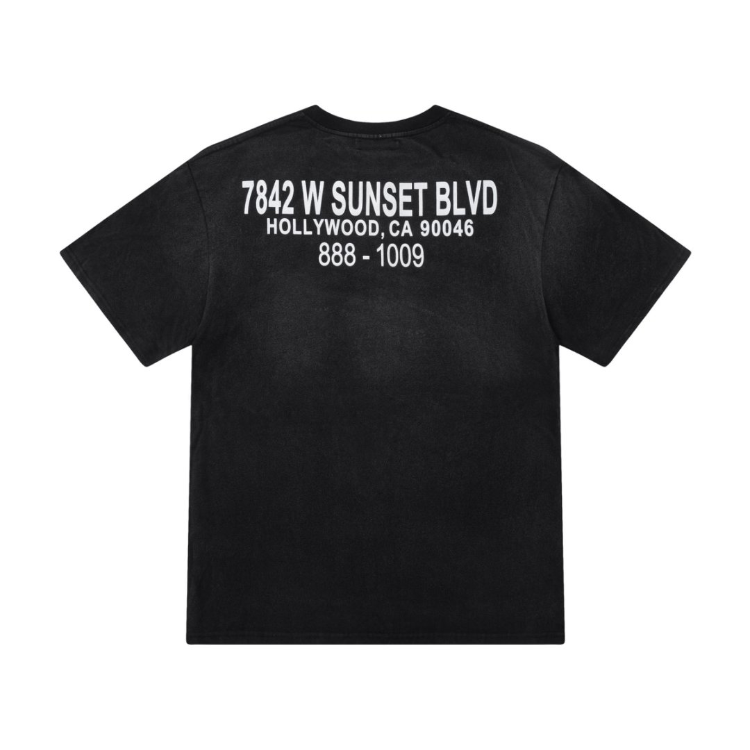 Amiri Club Amiri Wolf Oversized Tee 'Black' - FashionPlug