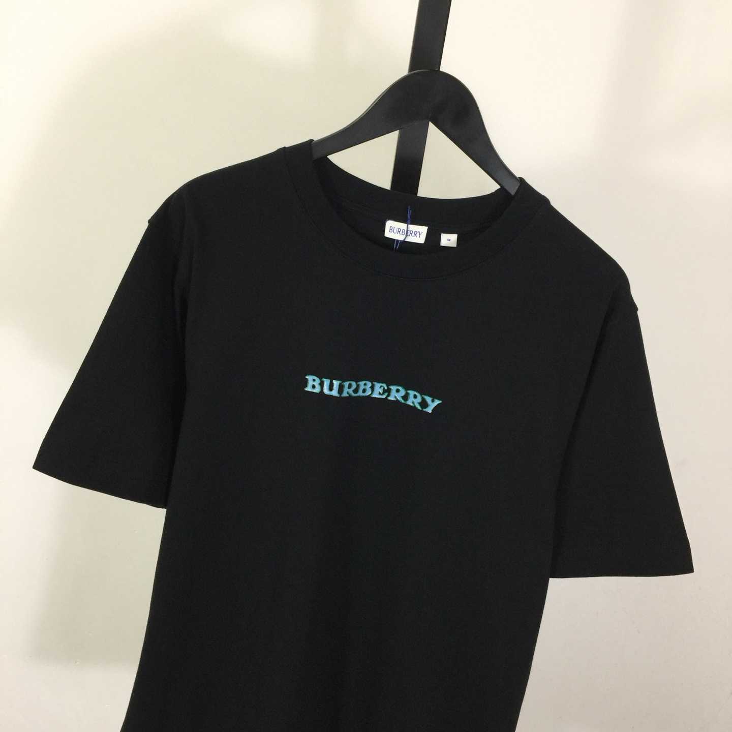 Burberry Heritage Logo Cotton T-shirt - FashionPlug