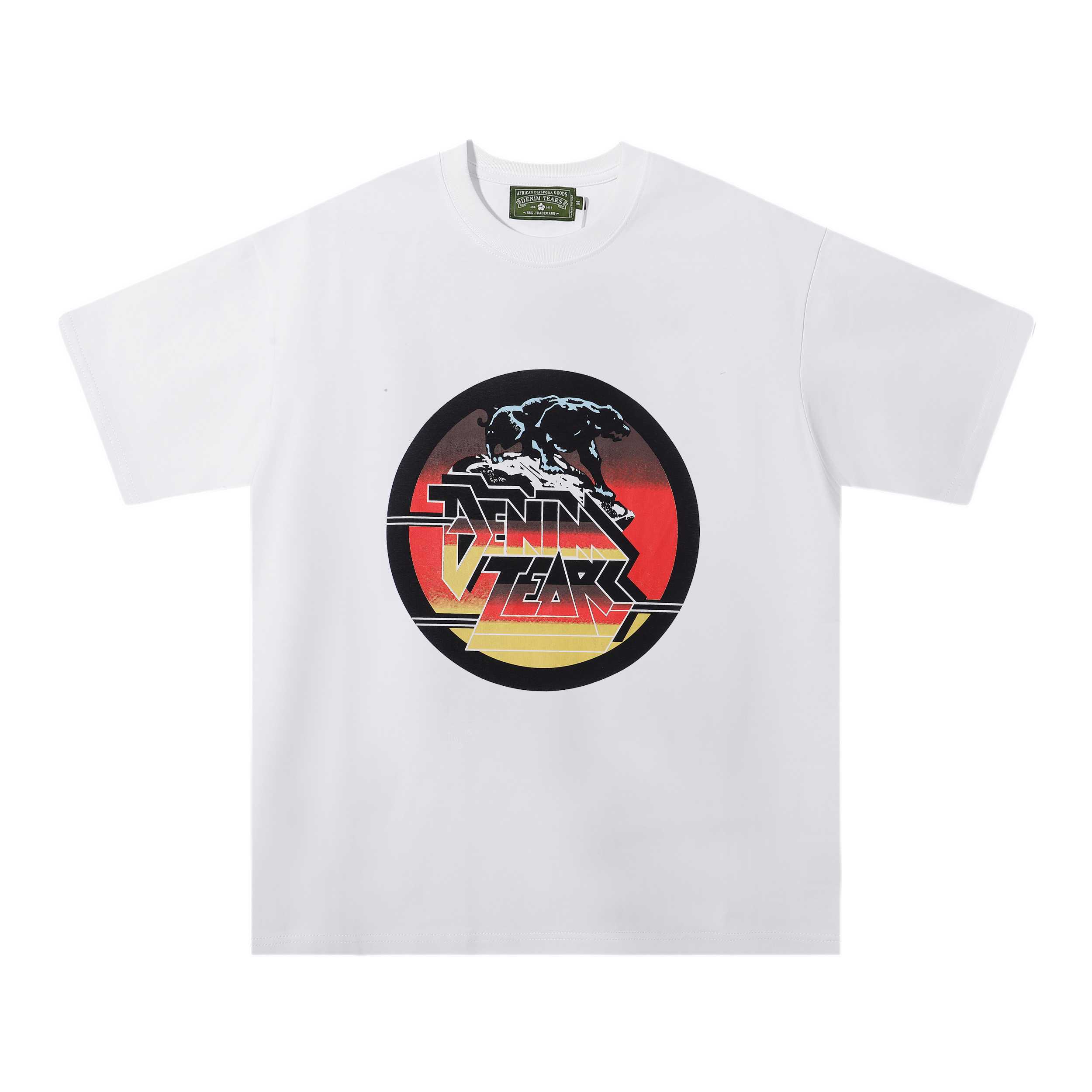 Denim Tears Nightlife Tee 'White' - FashionPlug