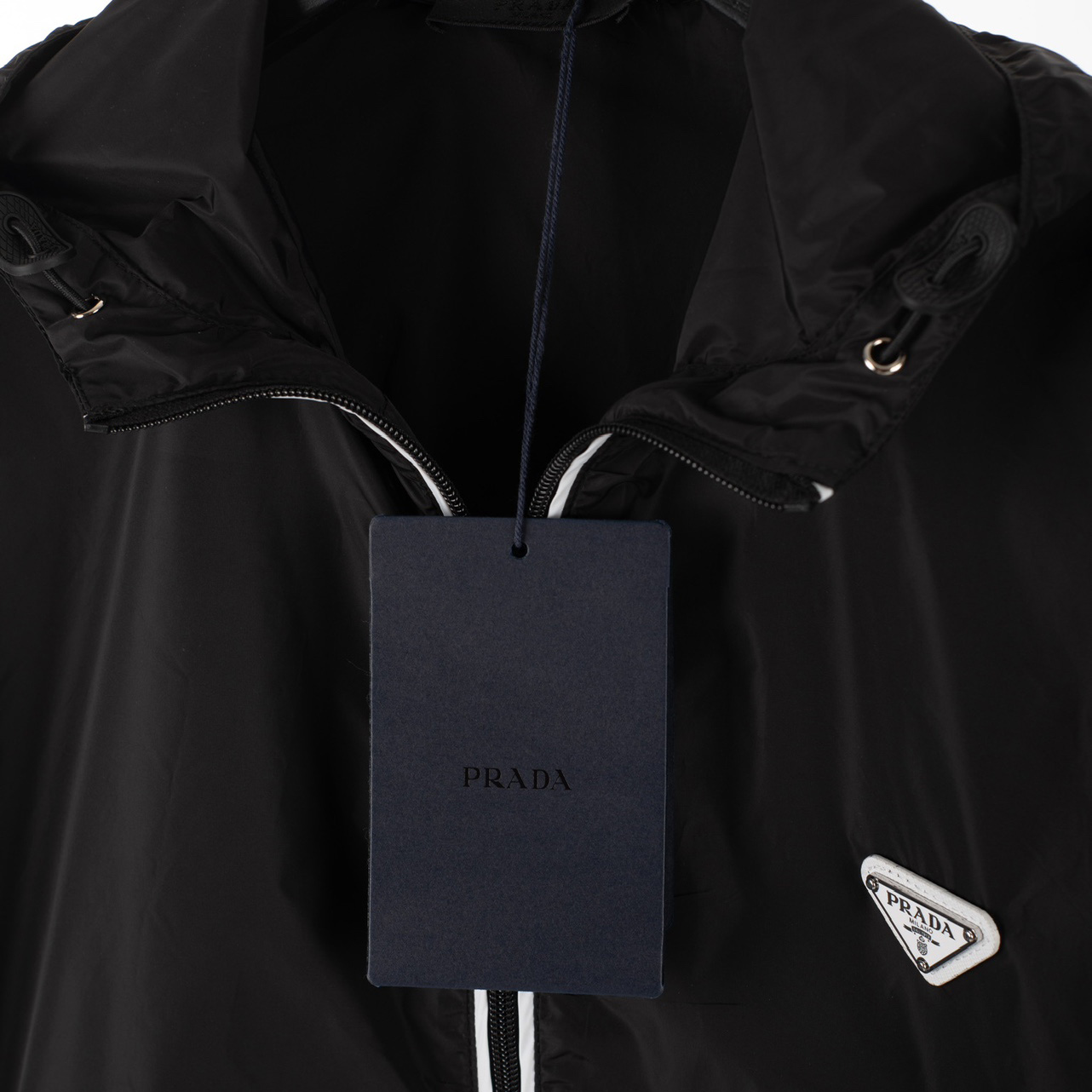 Prada Re-Nylon Hooded Jacket - FashionPlug