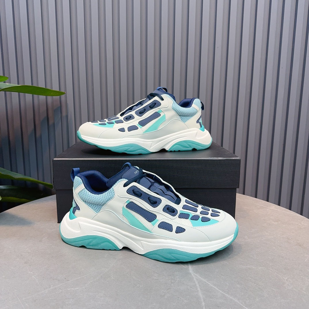 Amiri Bone Runner 'Baby Blue' - FashionPlug