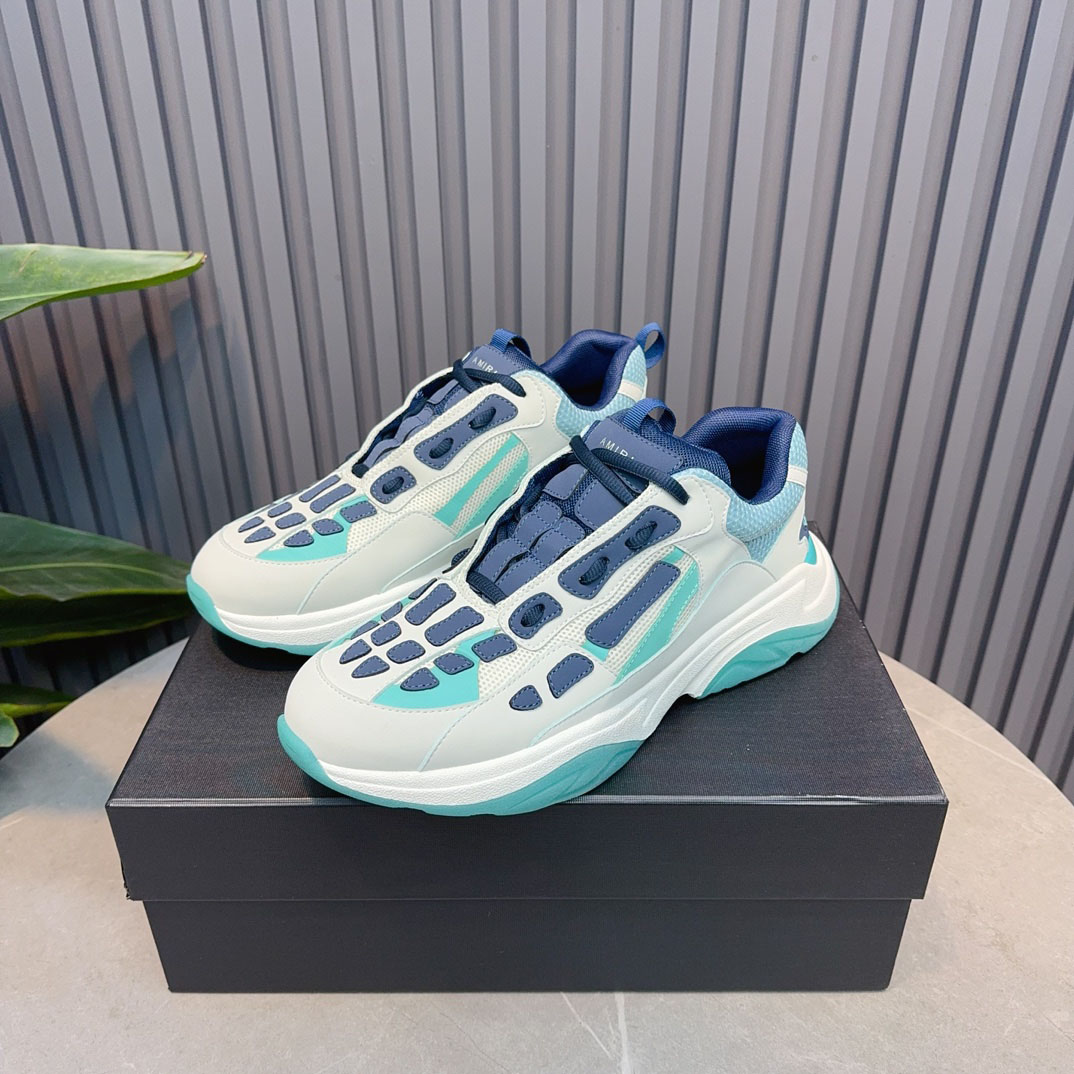 Amiri Bone Runner 'Baby Blue' - FashionPlug
