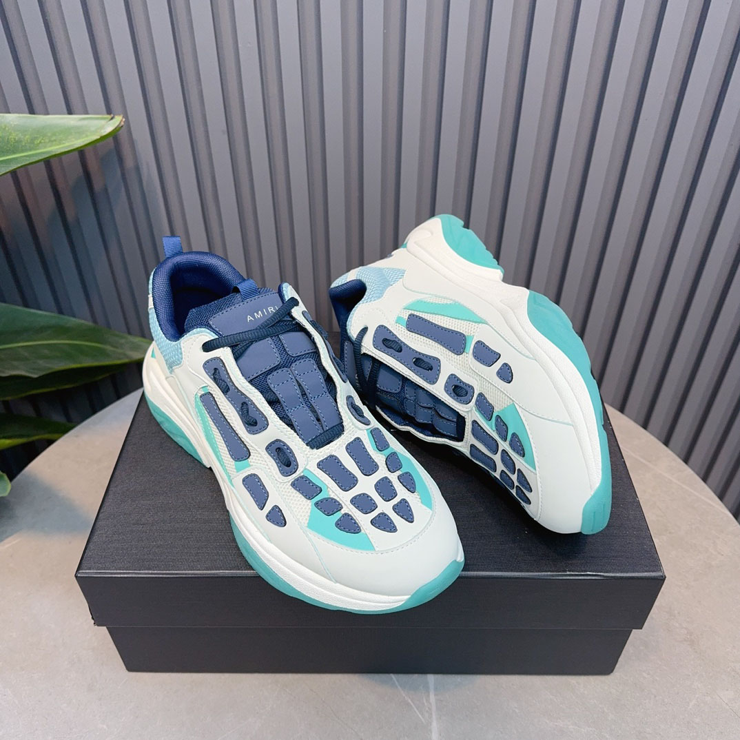Amiri Bone Runner 'Baby Blue' - FashionPlug