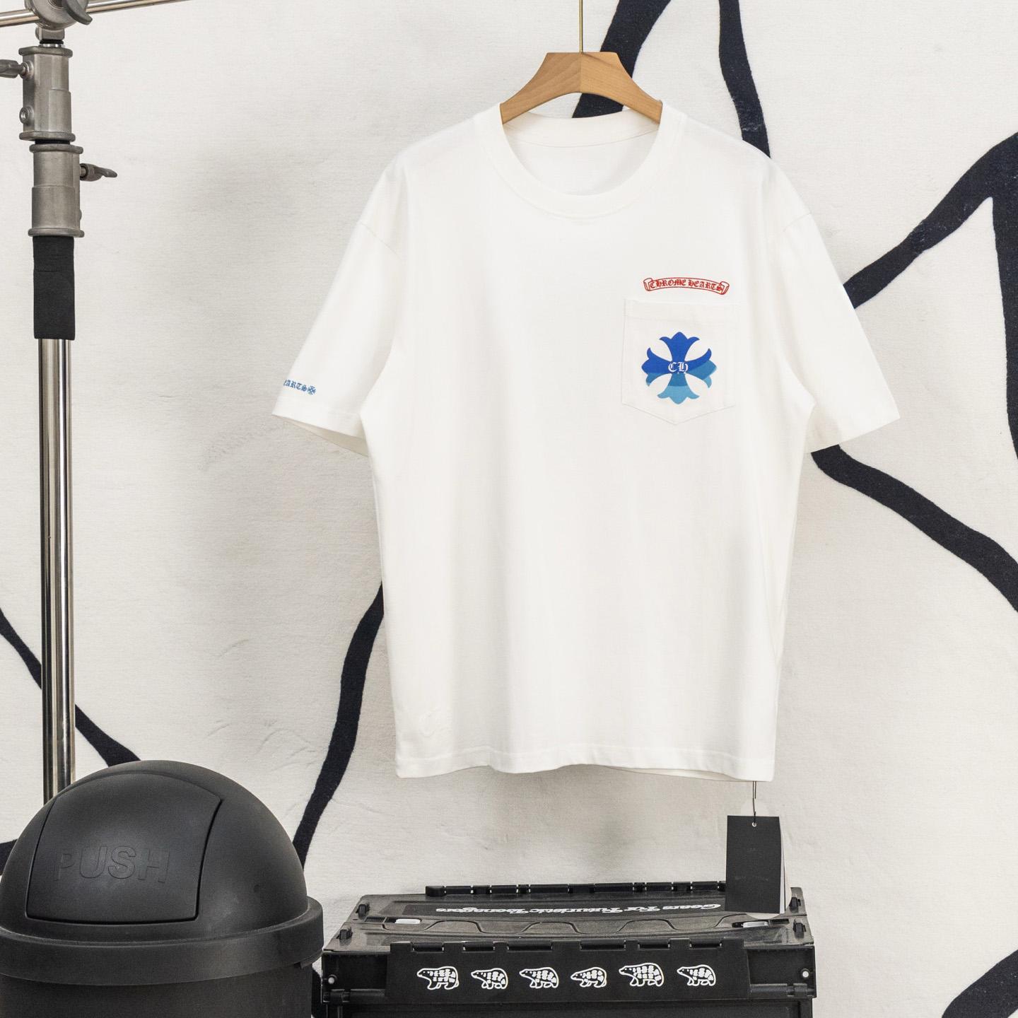 Chrome Hearts Cotton Printed Tee  'White' - FashionPlug
