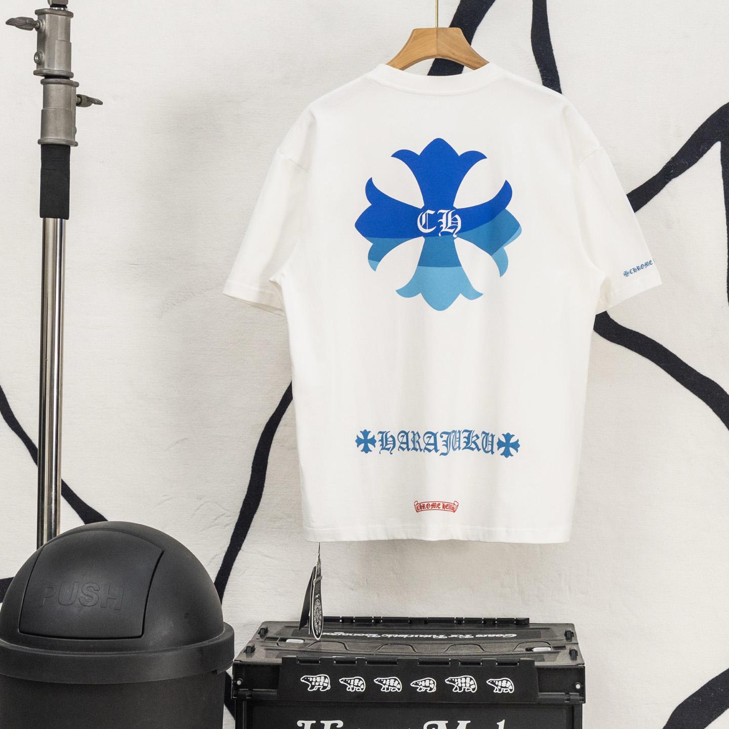 Chrome Hearts Cotton Printed Tee  'White' - FashionPlug
