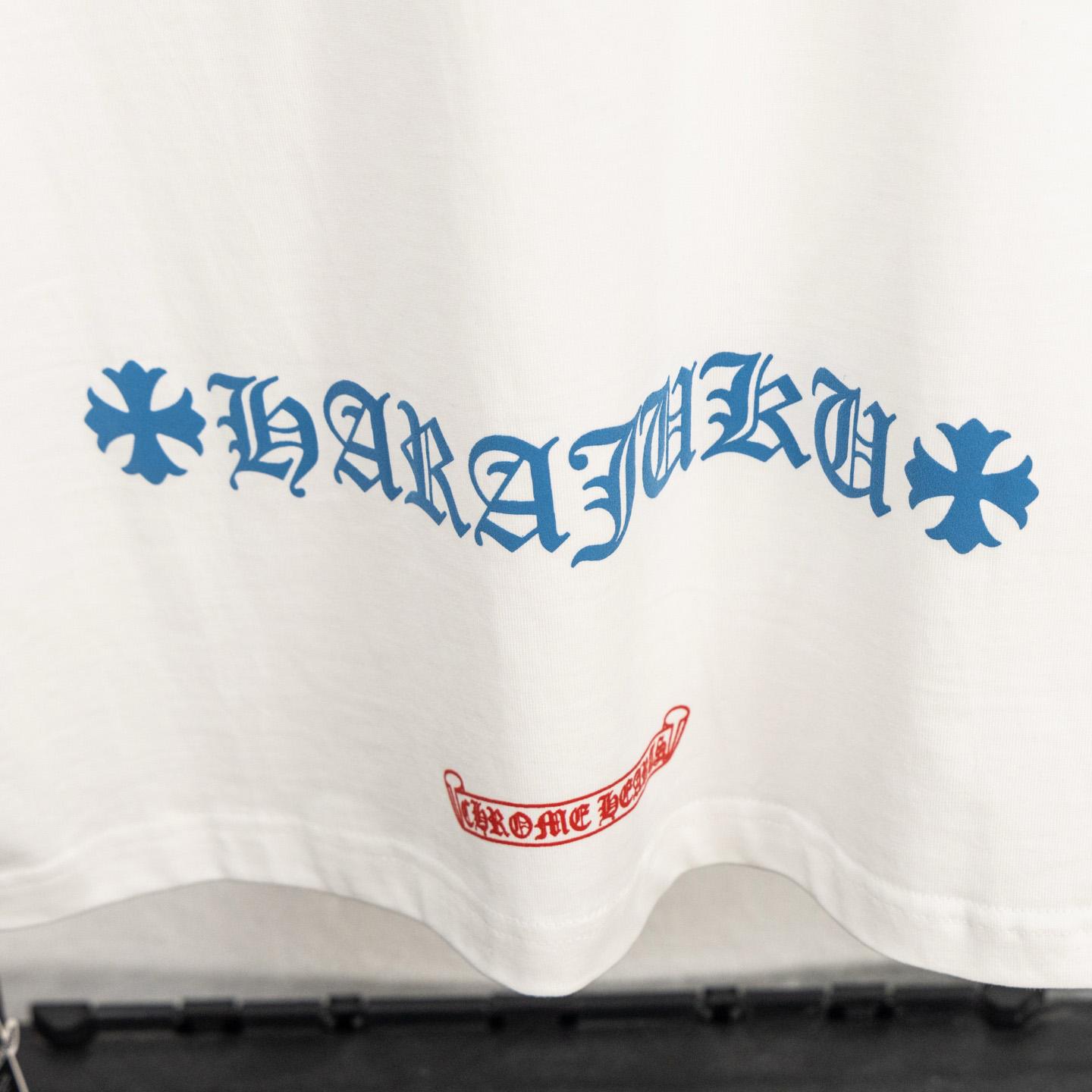 Chrome Hearts Cotton Printed Tee  'White' - FashionPlug