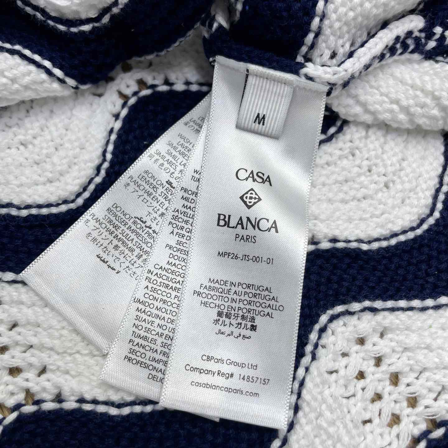 Casablanca Wave Knit Shirt 'Gradient Wave' D0200 - FashionPlug