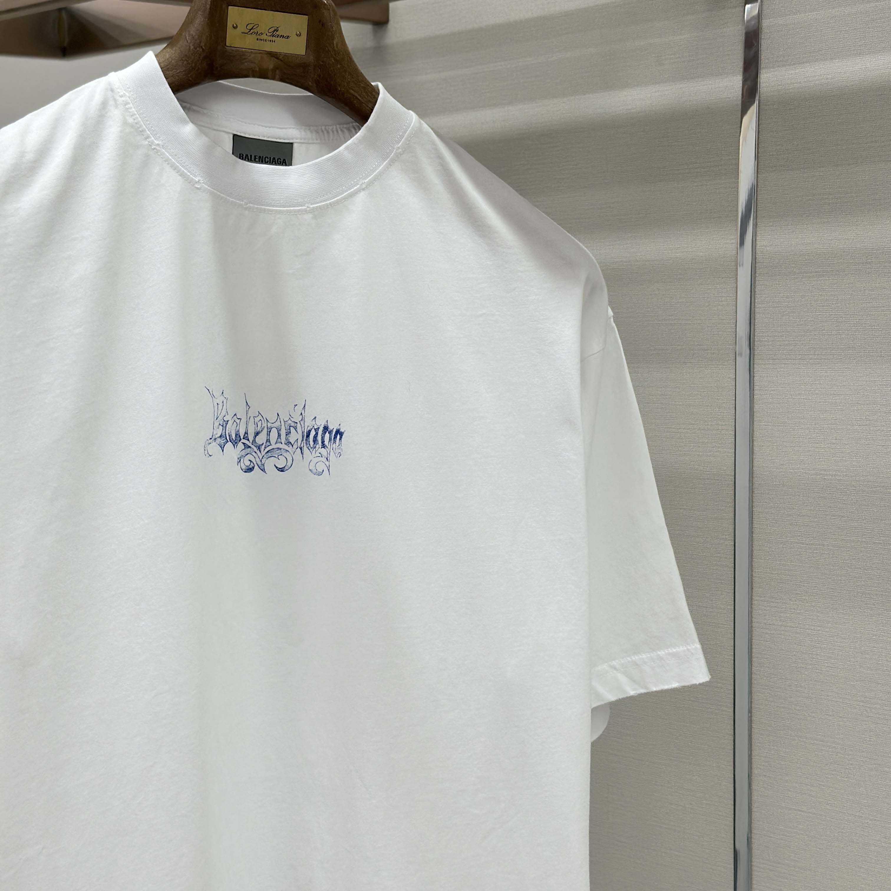 Balenciaga Sketchy Medium Fit T-Shirt - FashionPlug