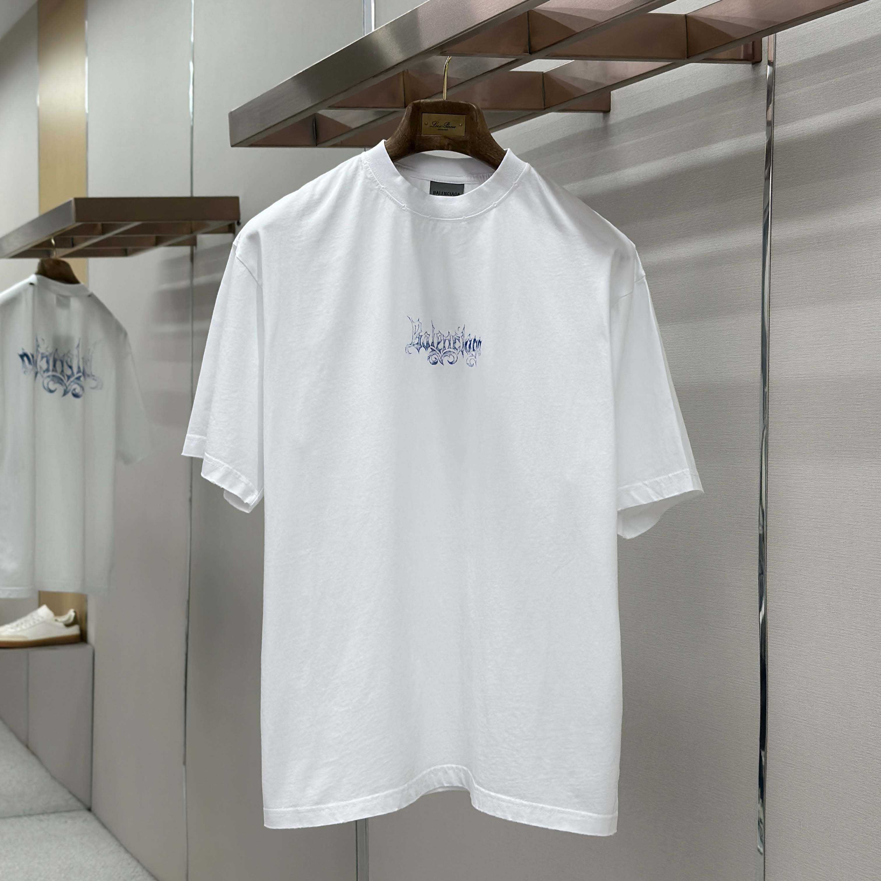 Balenciaga Sketchy Medium Fit T-Shirt - FashionPlug