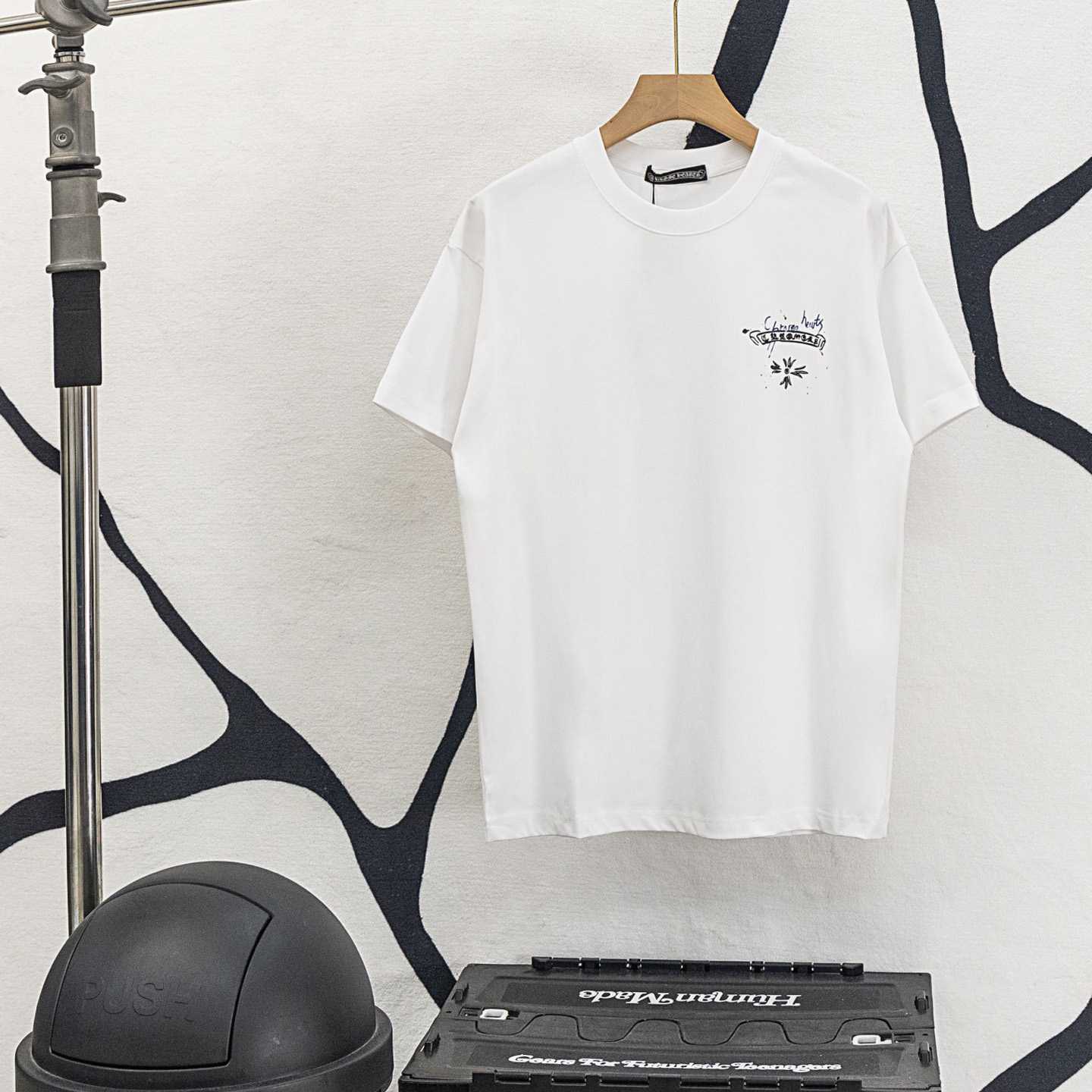 Chrome Hearts Cross-printed horseshoe T-shirt  'Black' - FashionPlug
