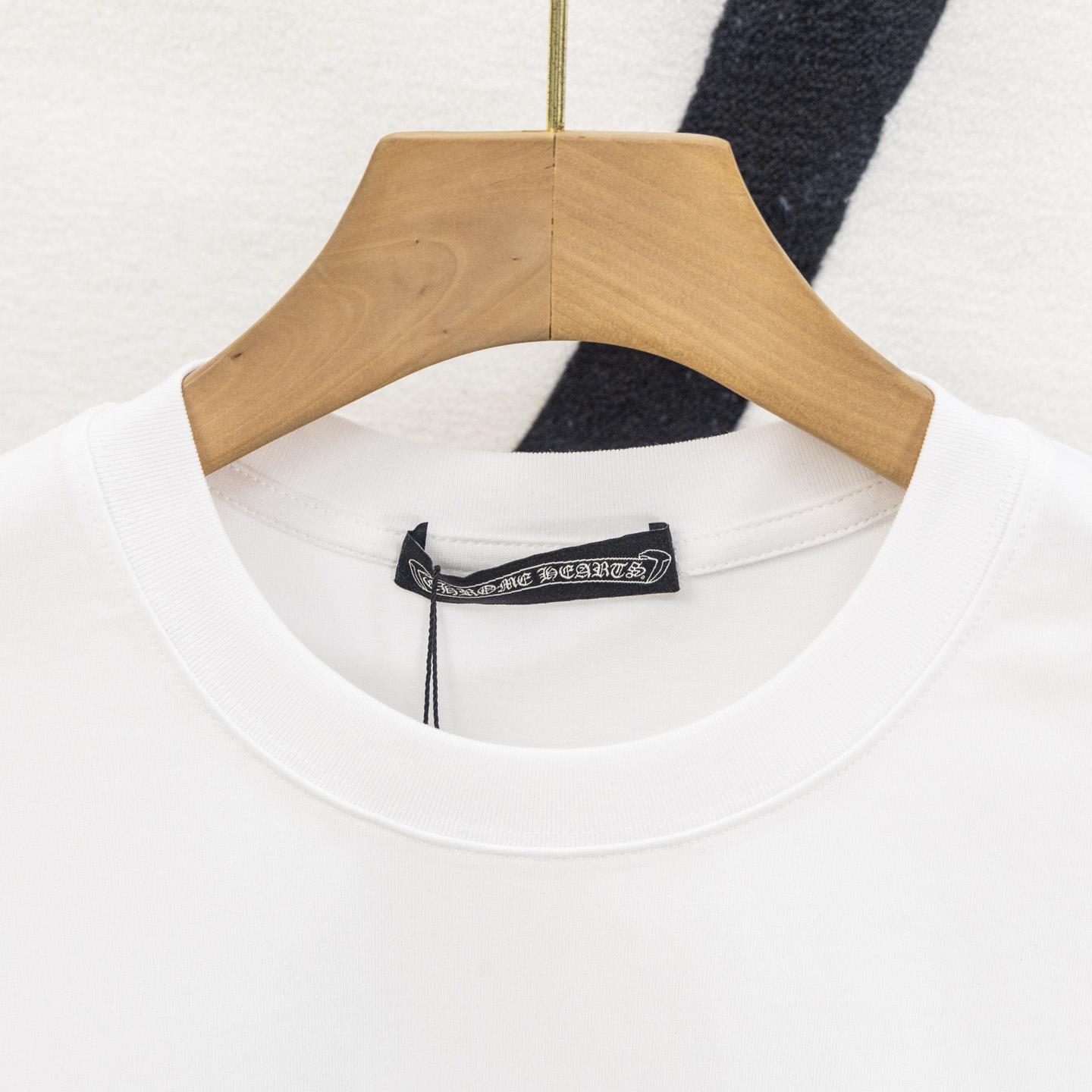 Chrome Hearts Cross-printed horseshoe T-shirt  'Black' - FashionPlug