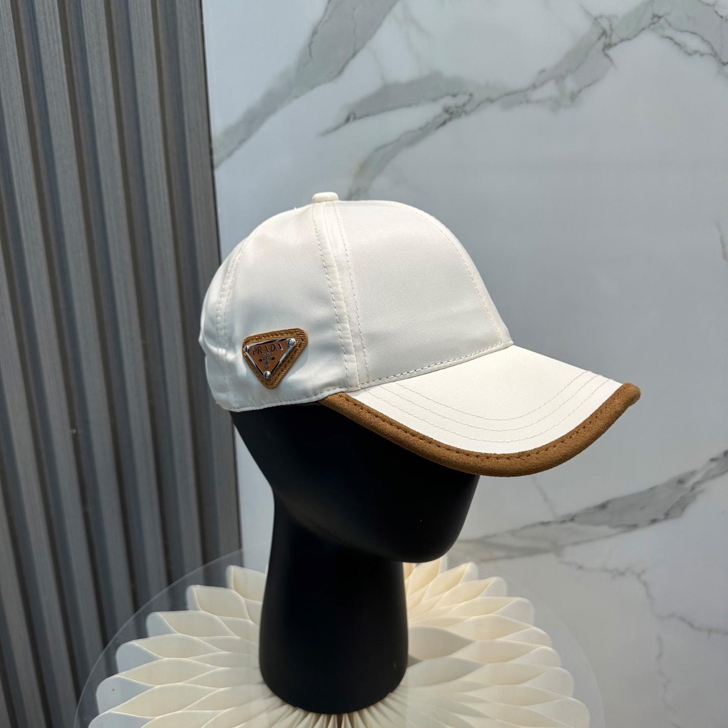Prada Re-Nylon Baseball Cap - FashionPlug