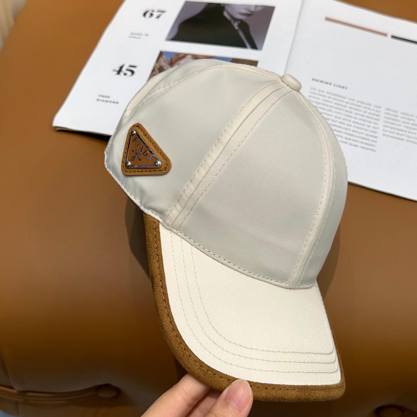 Prada Re-Nylon Baseball Cap - FashionPlug