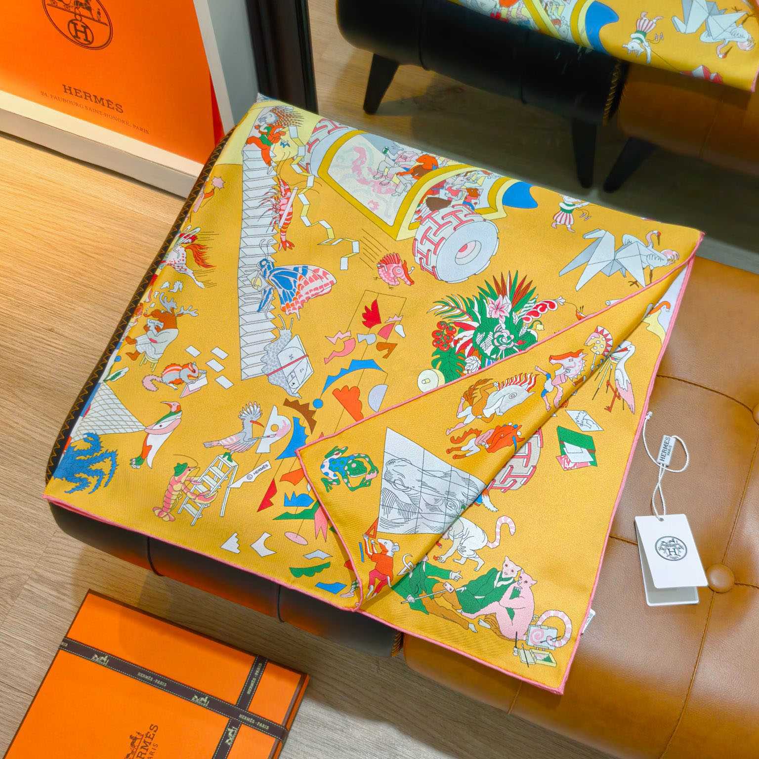 Hermes Academia Hippica Scarf 90 - FashionPlug