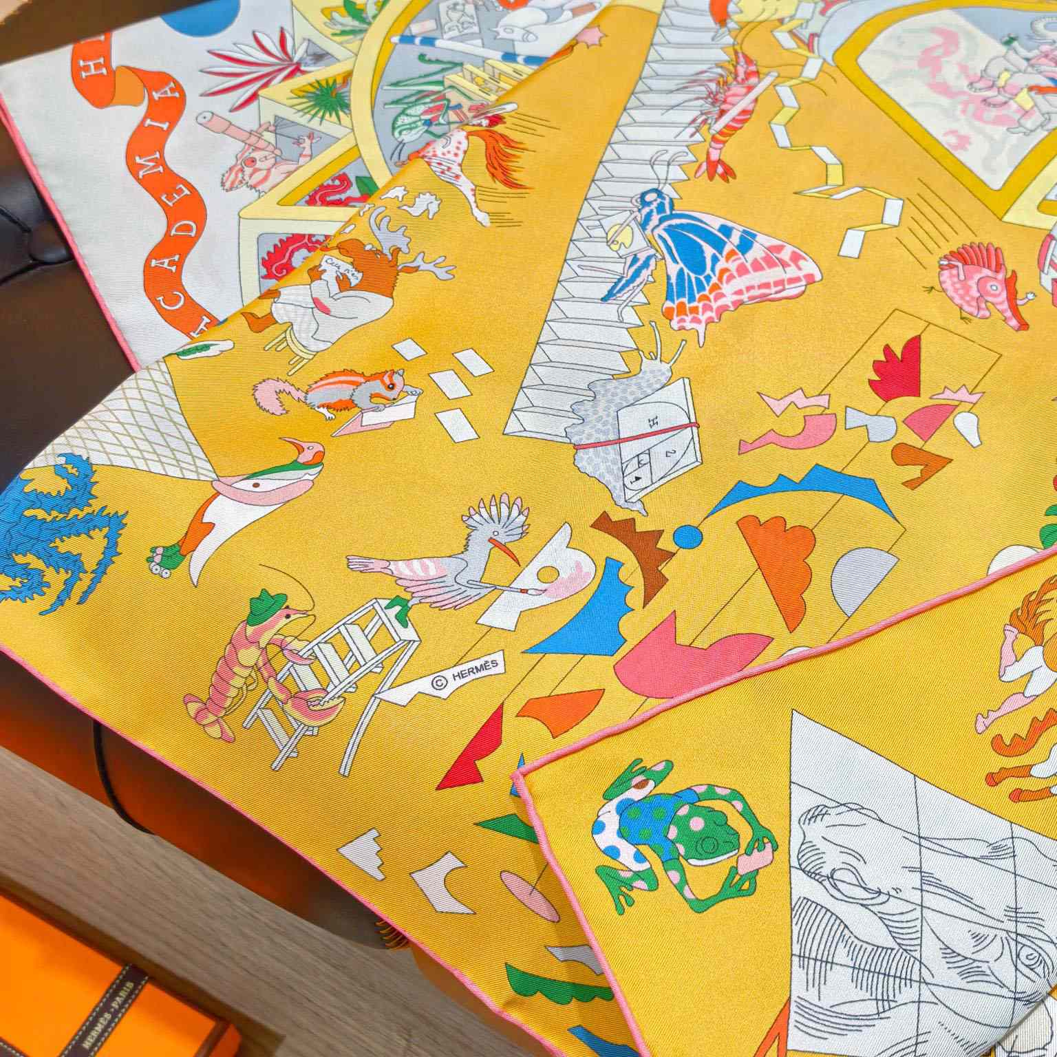 Hermes Academia Hippica Scarf 90 - FashionPlug