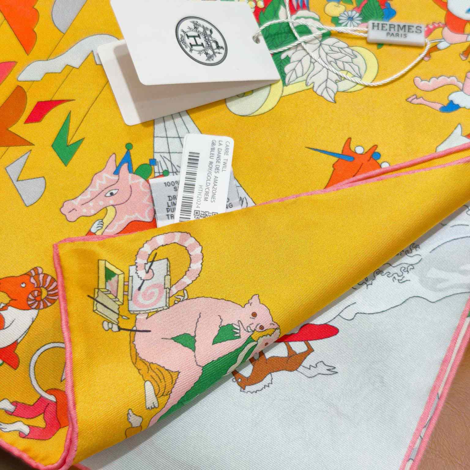 Hermes Academia Hippica Scarf 90 - FashionPlug