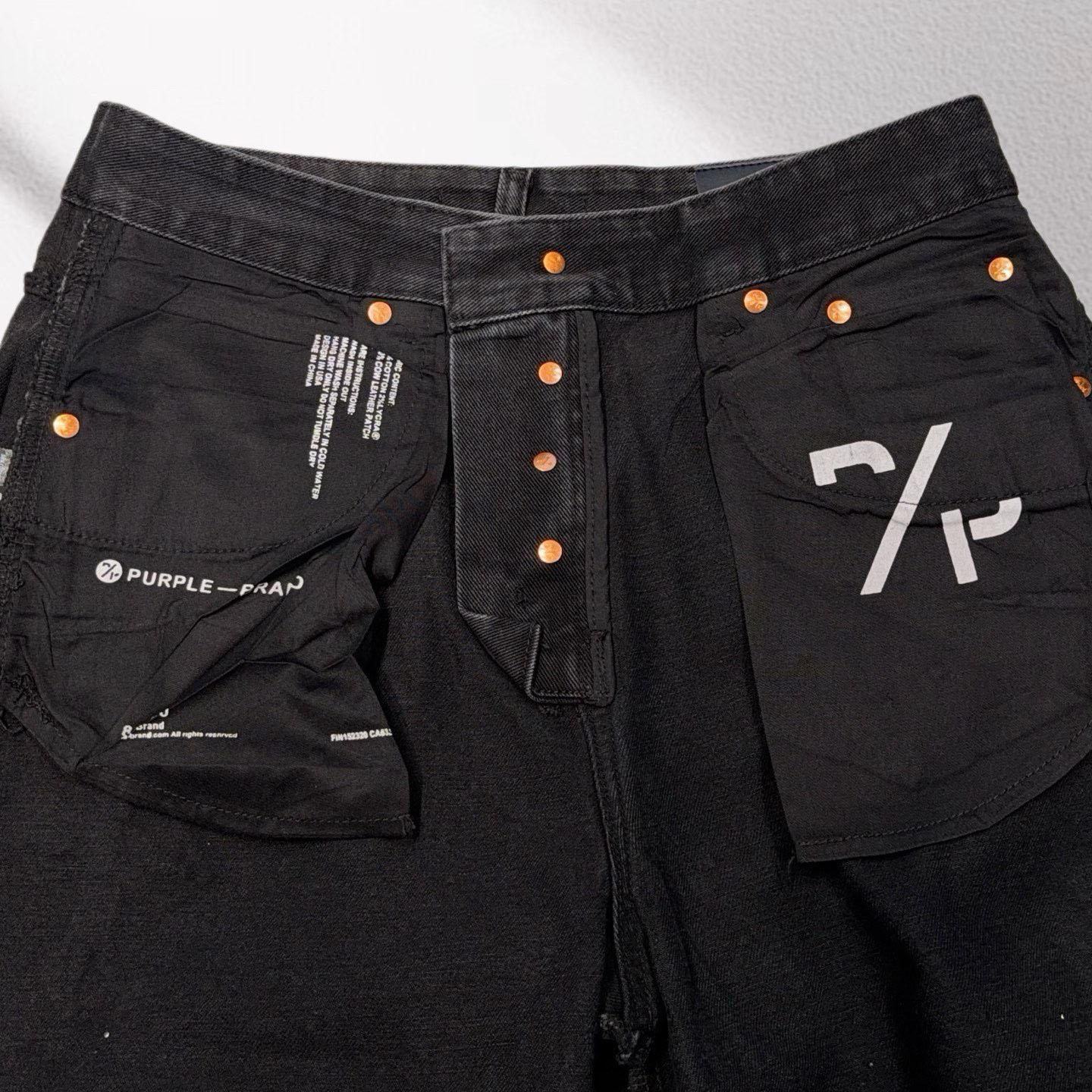 Purple-Brand Shorts  20312 - FashionPlug