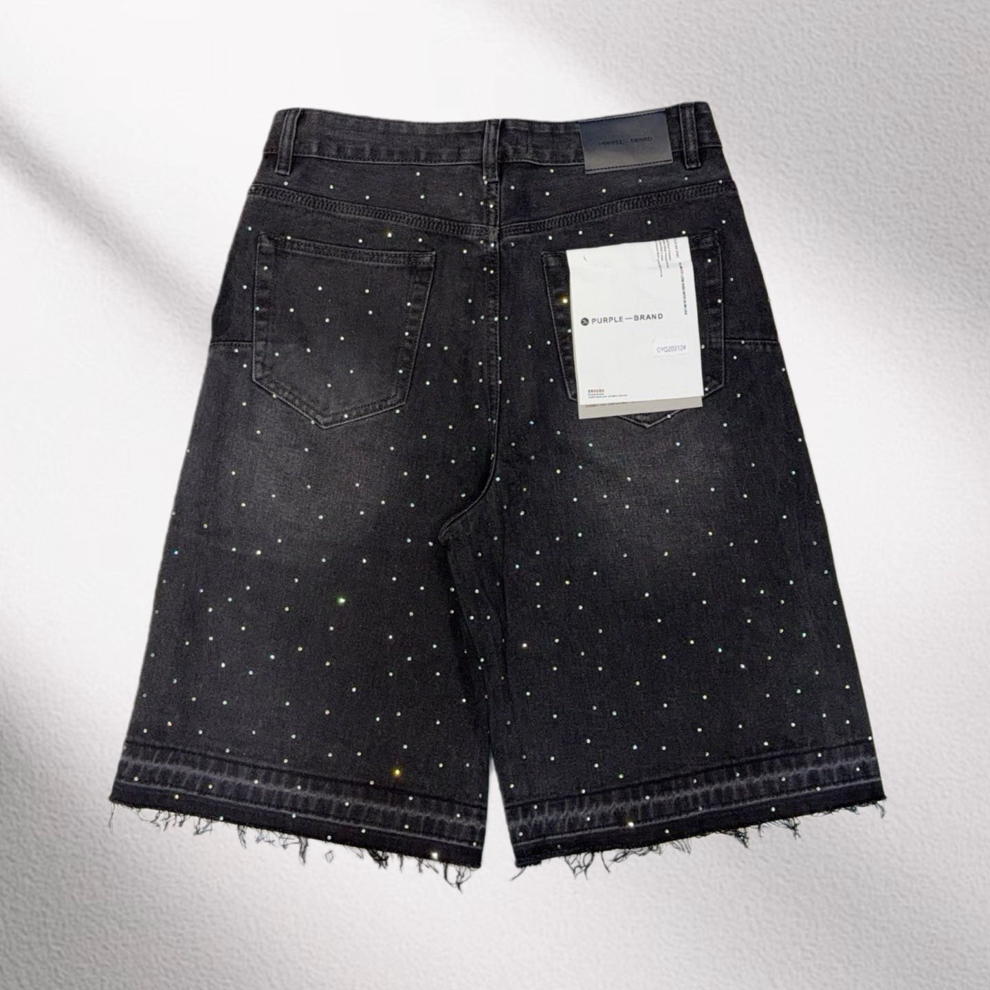 Purple-Brand Shorts  20312 - FashionPlug