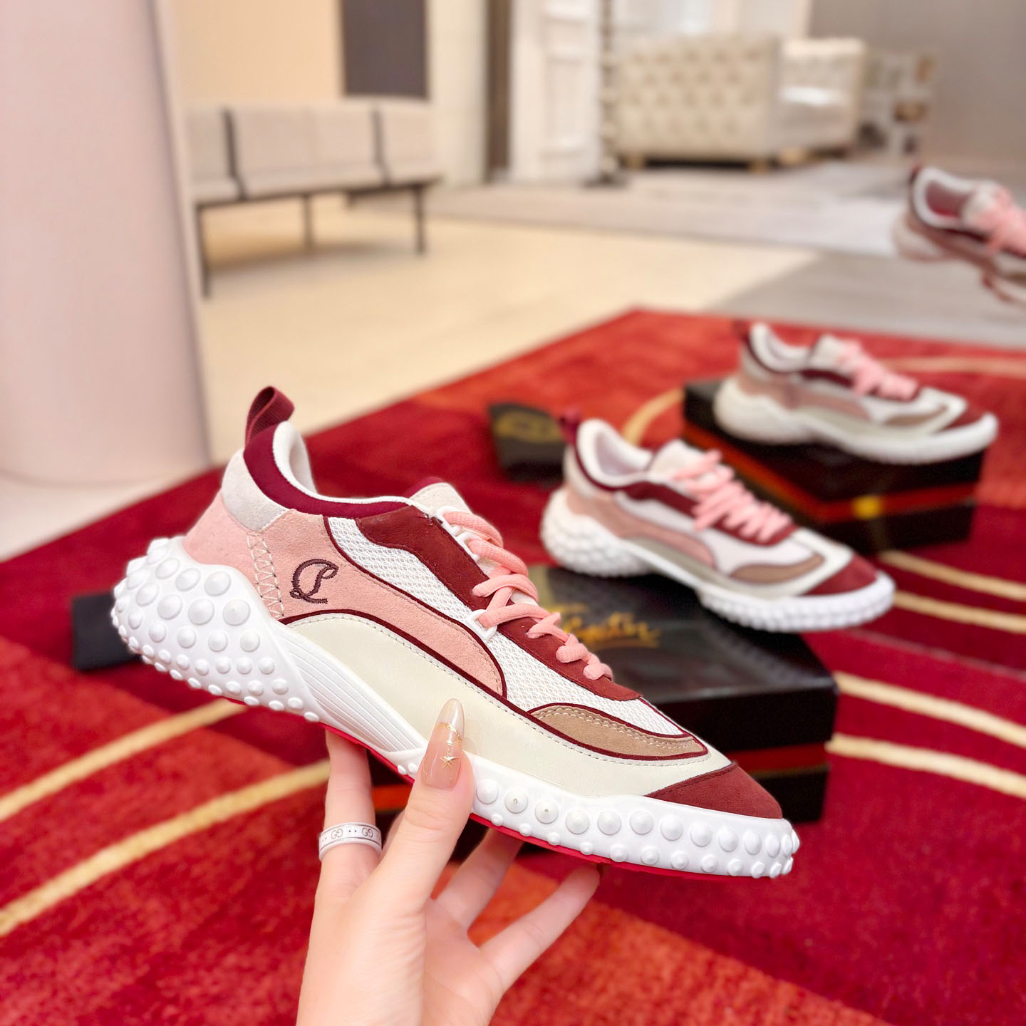 Christian Louboutin Mara Sneakers  - FashionPlug