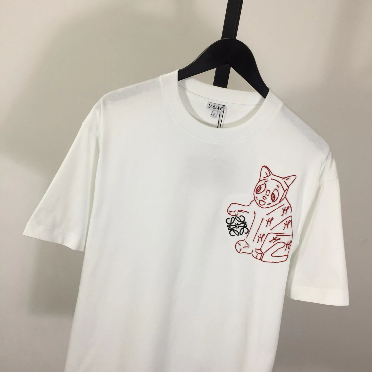 Loewe Loose Fit T-shirt In Cotton - FashionPlug